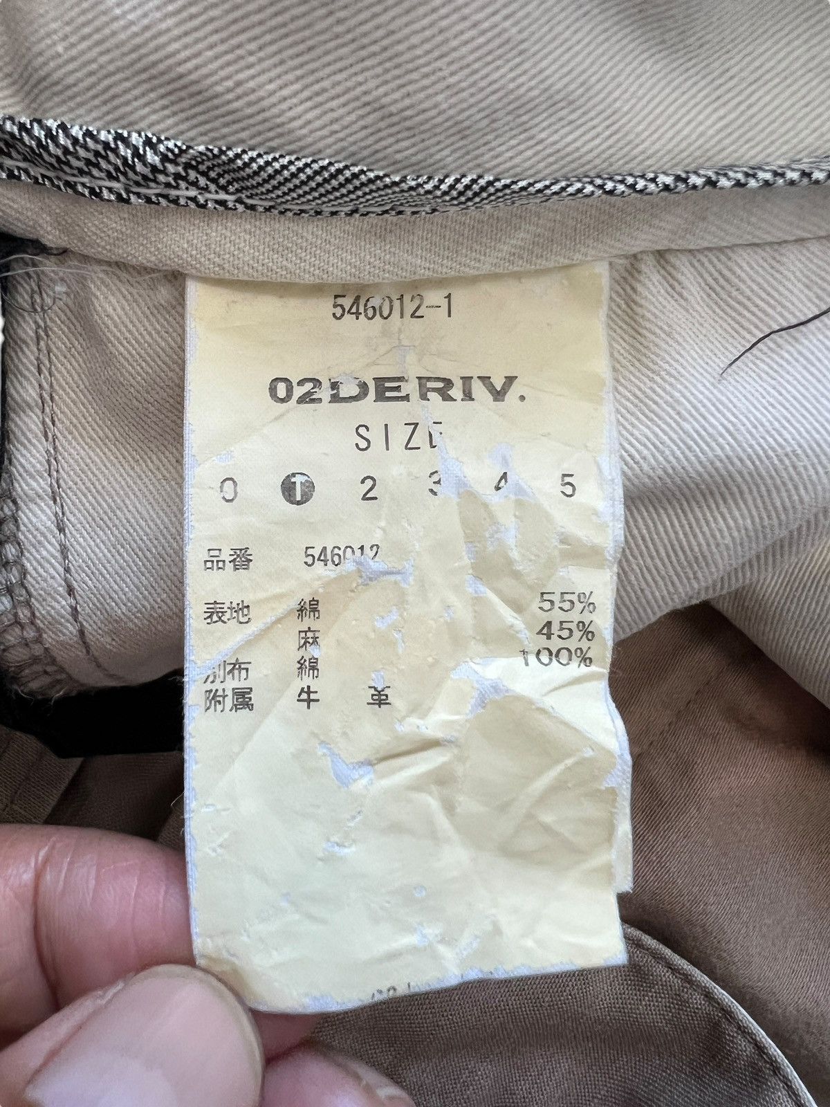02DERIV. 02Deriv. 🇯🇵 Multipocket Military Pants Size US 33 - 15 Thumbnail