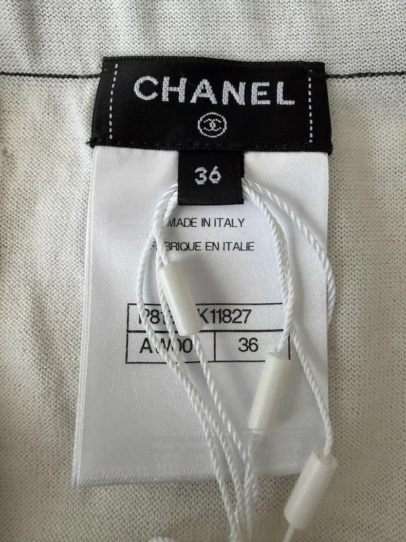 Chanel Chanel White college-style casual skirt Size 24" / US 00 / IT 34 - 4 Thumbnail