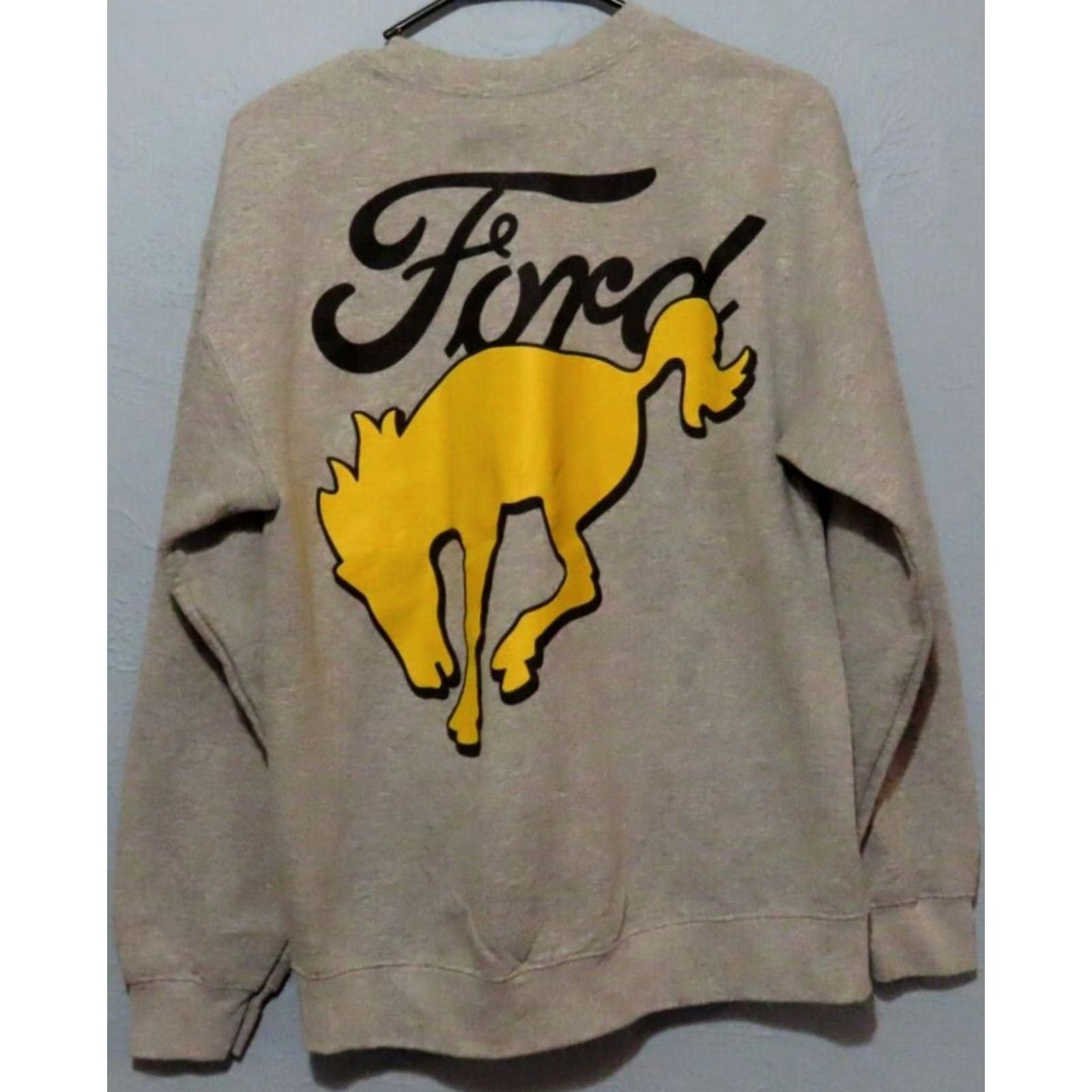 Ford VINTAGE Ford Bronco Gray Double Sided Long Sleeve Crewneck Sweatshirt Mens Size M Size US M / EU 48-50 / 2 - 6 Thumbnail