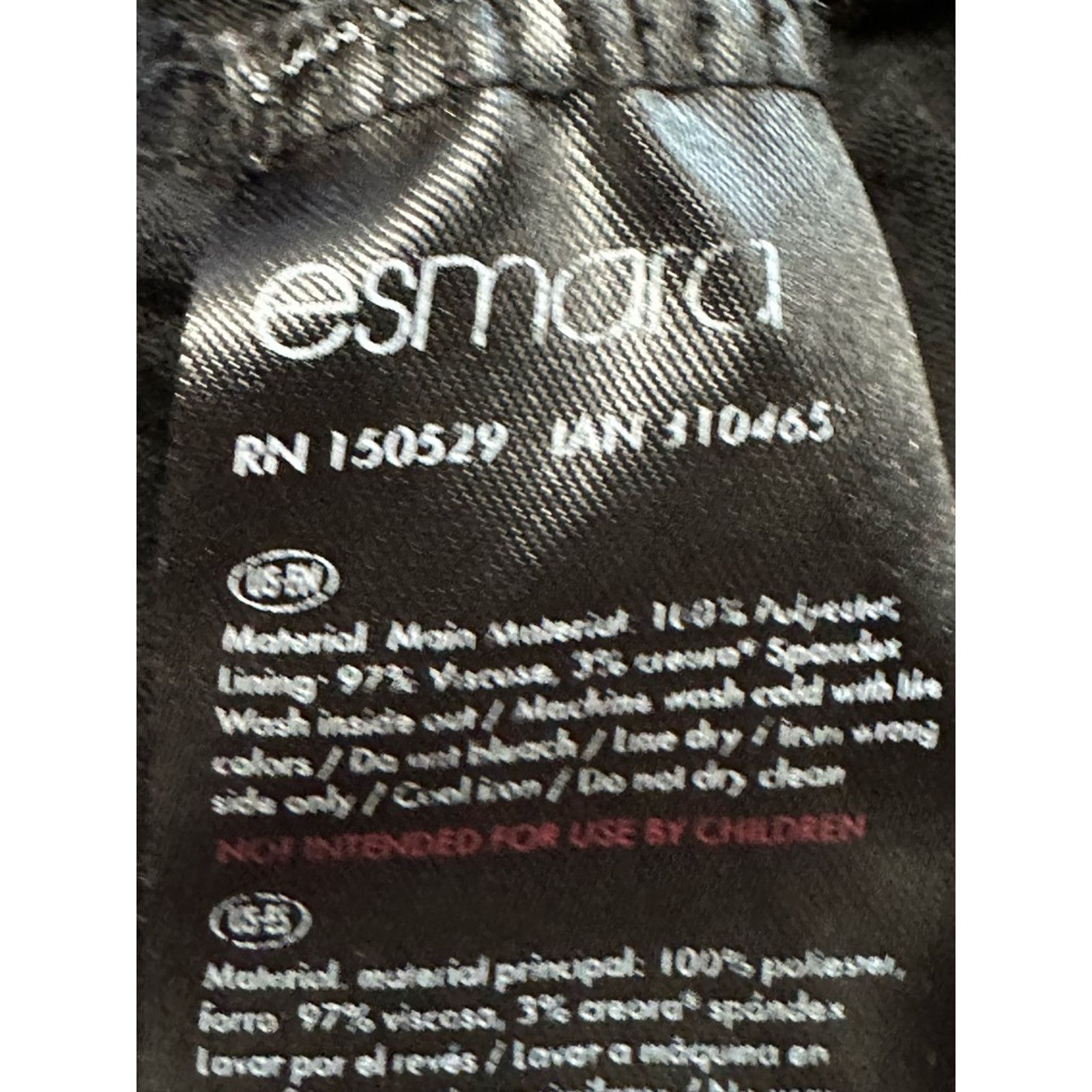 Other Esmara Floral Blouson Midi Dress Scoop Neckline Black M NWT Size M / US 6-8 / IT 42-44 - 8 Thumbnail
