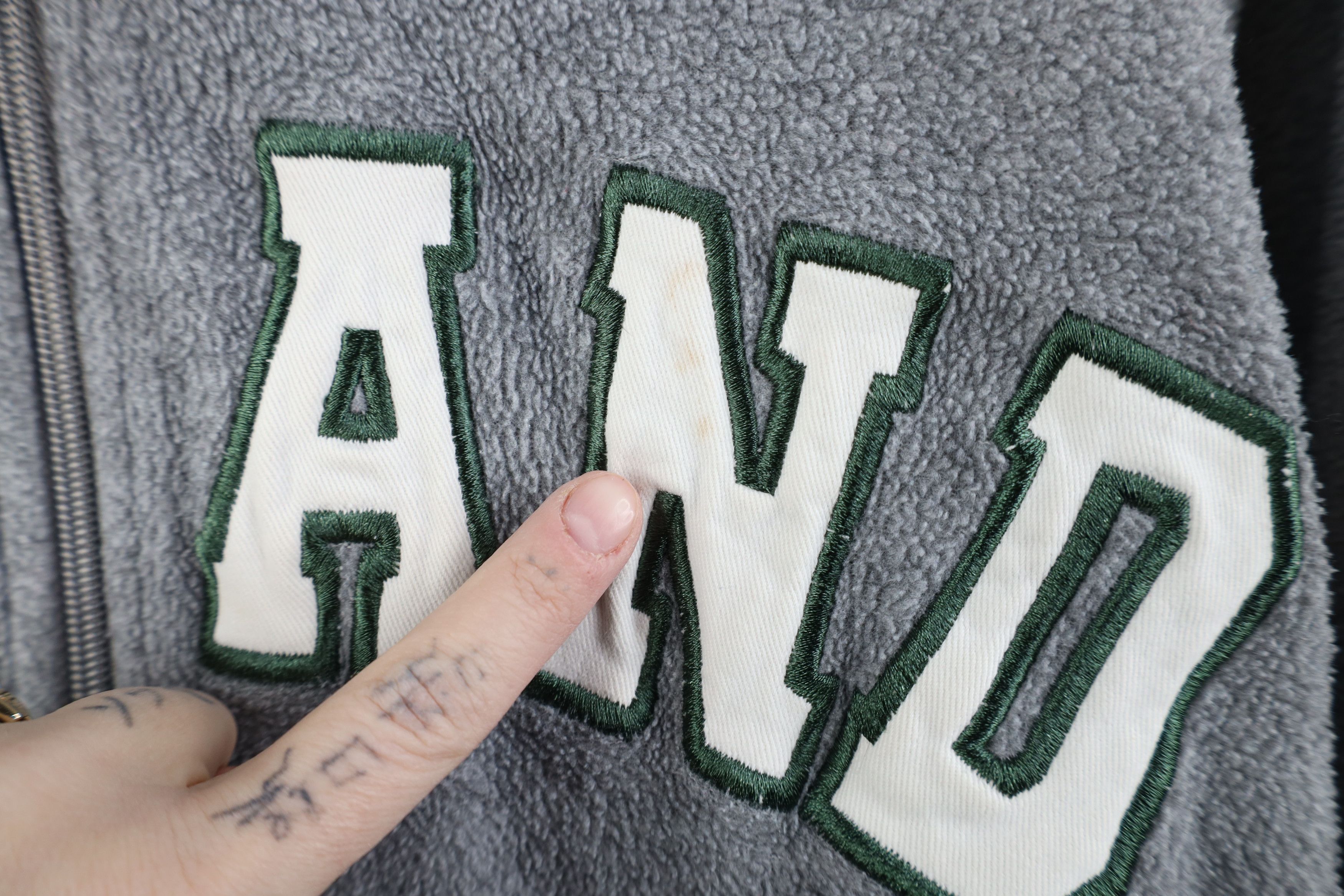 Vintage Vintage 90s Spell University of Michigan Crewneck Sweatshirt Size M / US 6-8 / IT 42-44 - 5 Thumbnail