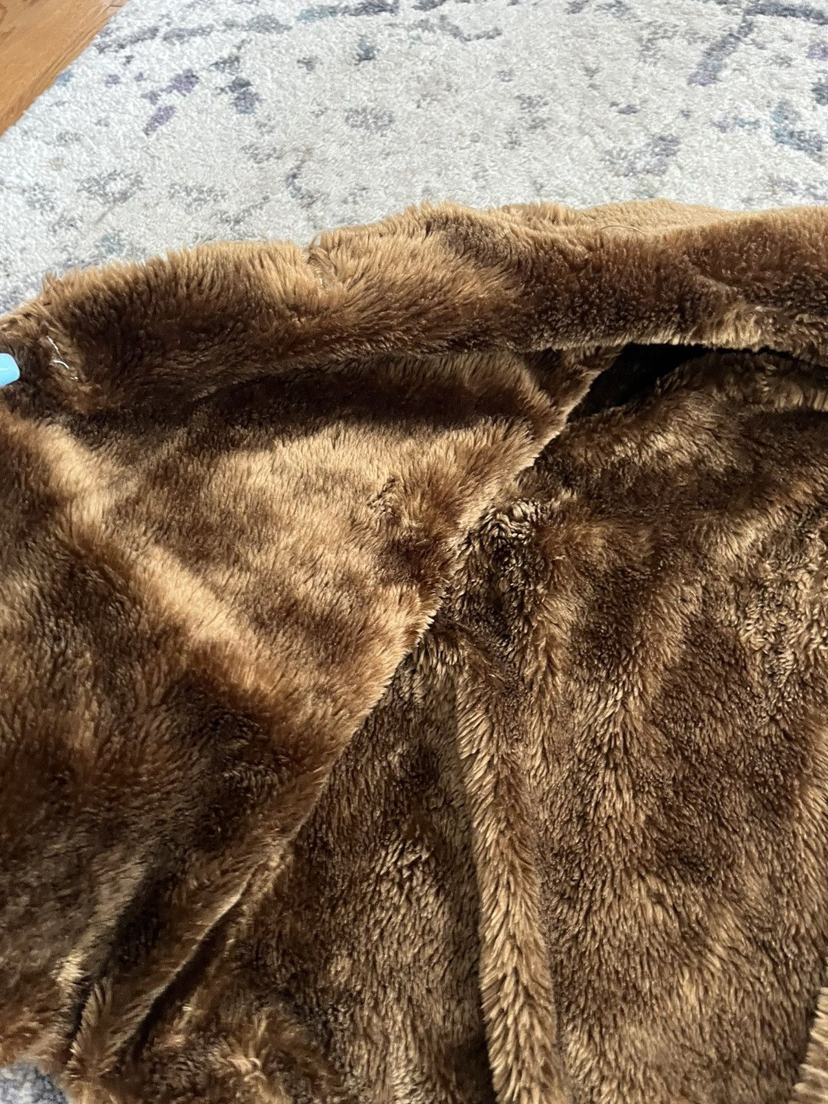 Vintage Vintage Denim & Faux Fur Jackets Size L / US 10 / IT 46 - 3 Thumbnail