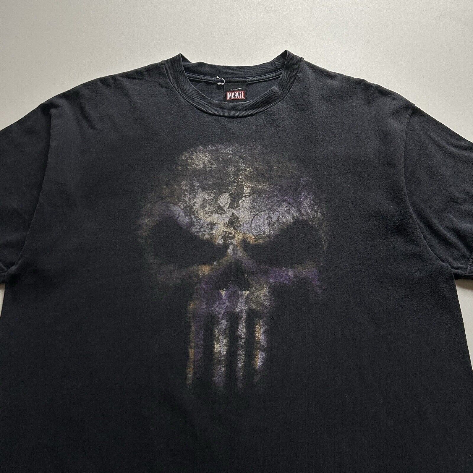 Marvel Comics Vintage The Punisher Marvel Mad Engine Graphic T Shirt Black Size US XL / EU 56 / 4 - 2 Thumbnail