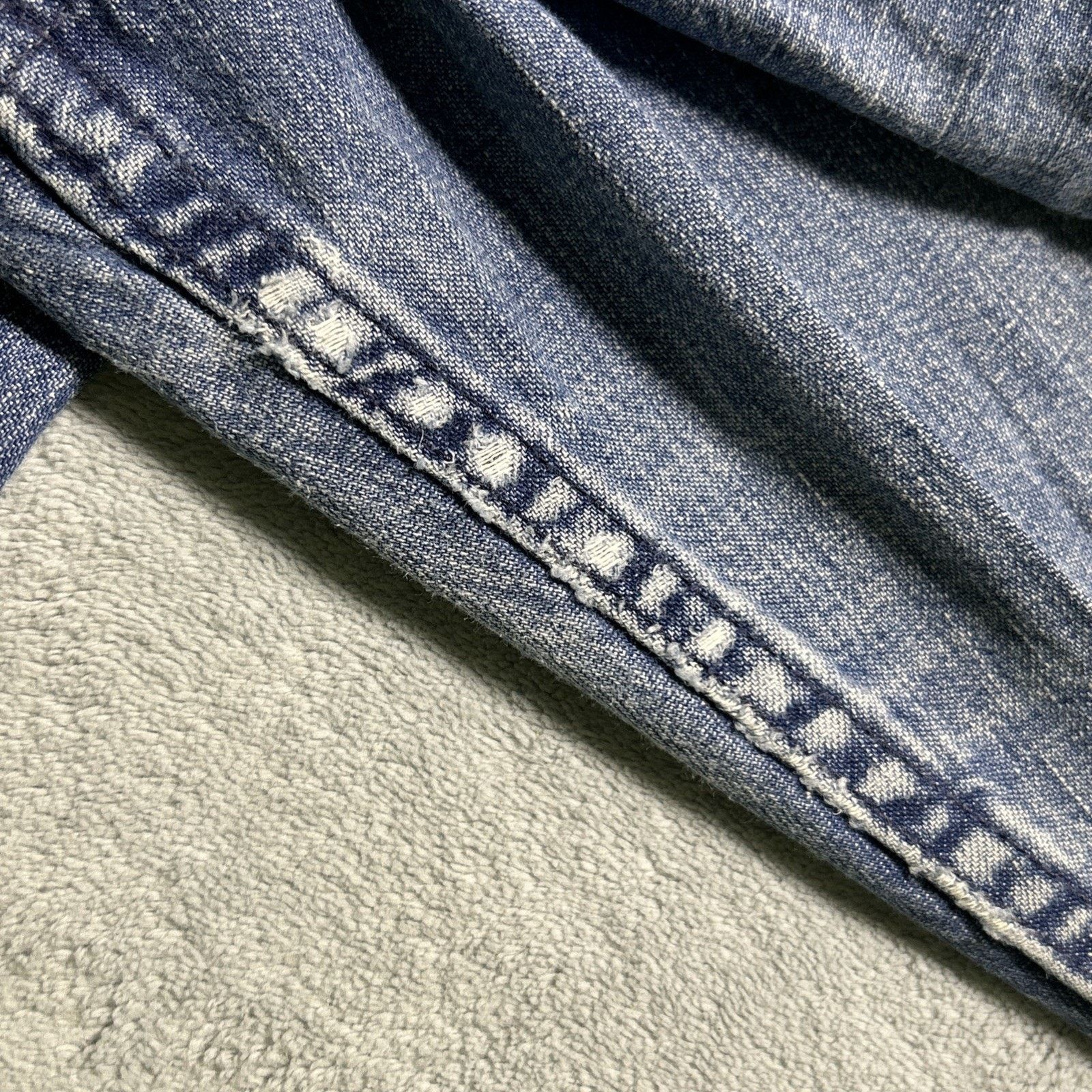 Wrangler VTG 80s Scovill Wrangler Bell Bottom Flare Jeans 14 30x31 Size 36" / US 14 / IT 50 - 17 Thumbnail