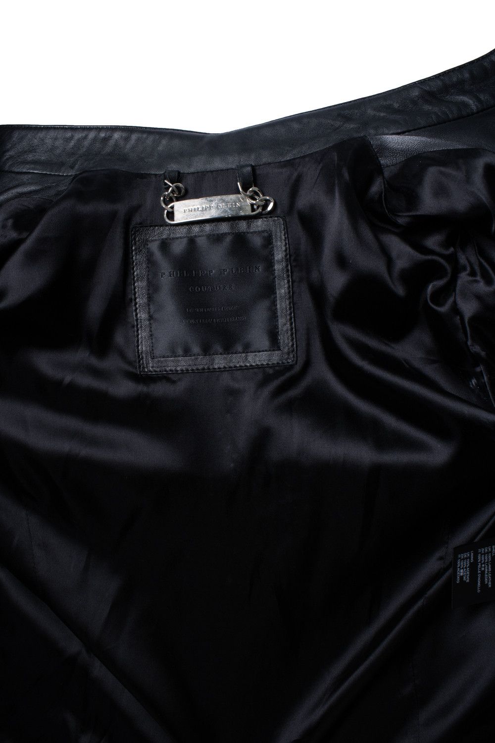 Philipp Plein Philipp Plein, floral leather biker jacket Size S / US 4 / IT 40 - 10 Thumbnail