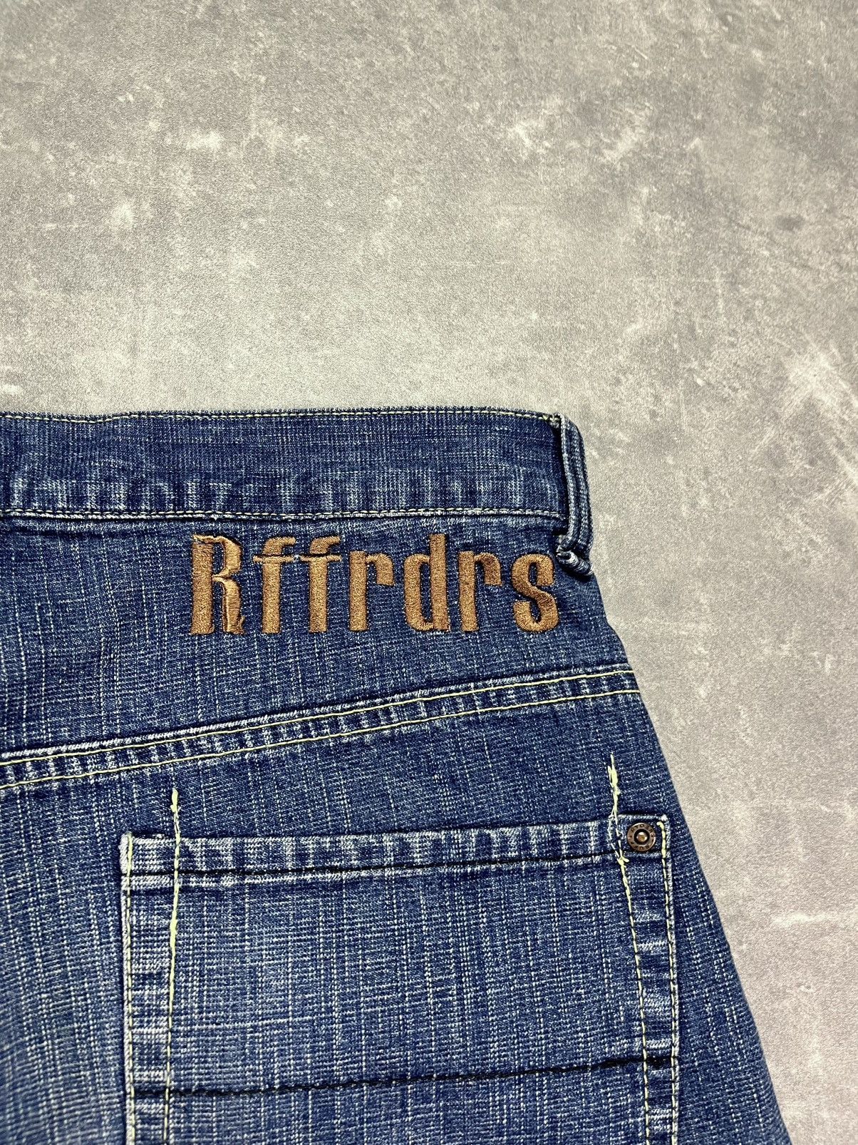 Ruff Ryders Ruff Ryders Baggy Logo Tab Denim Shorts Jorts 32 Size US 32 / EU 48 - 11 Thumbnail