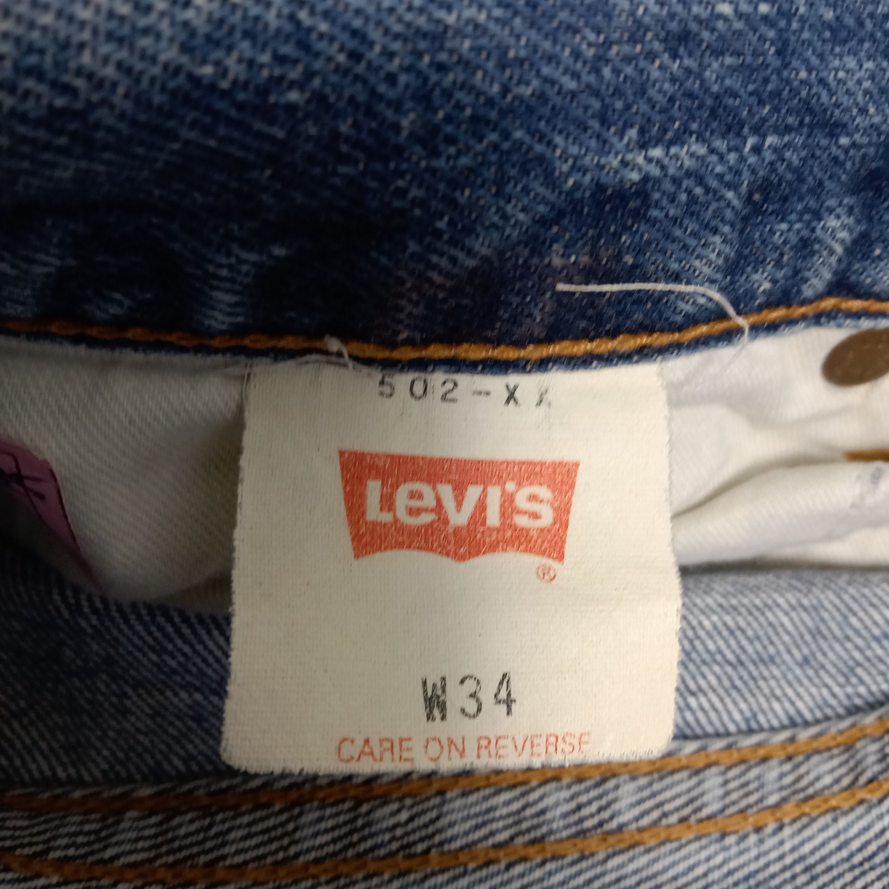 Levi's Levi's 502 Made In Japan Selvedge Denim Jeans C272N8 Size US 32 / EU 48 - 6 Thumbnail