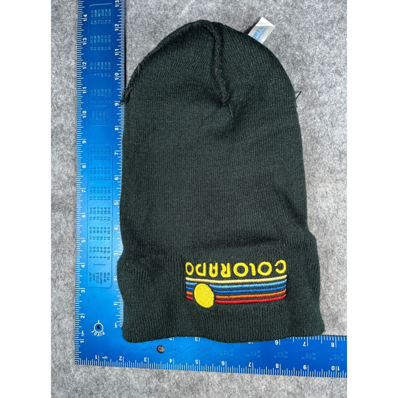 Port & Company Port & Company Beanie Adult One Size Green Knit 100% Acrylic Ski Colorado Size ONE SIZE - 5 Thumbnail