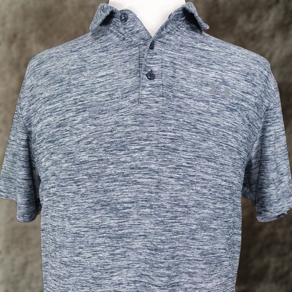 Under Armour Under Armour HeatGear Short Sleeve Golf Polo Shirt Size L Multicolor Mens Size US L / EU 52-54 / 3 - 1 Thumbnail