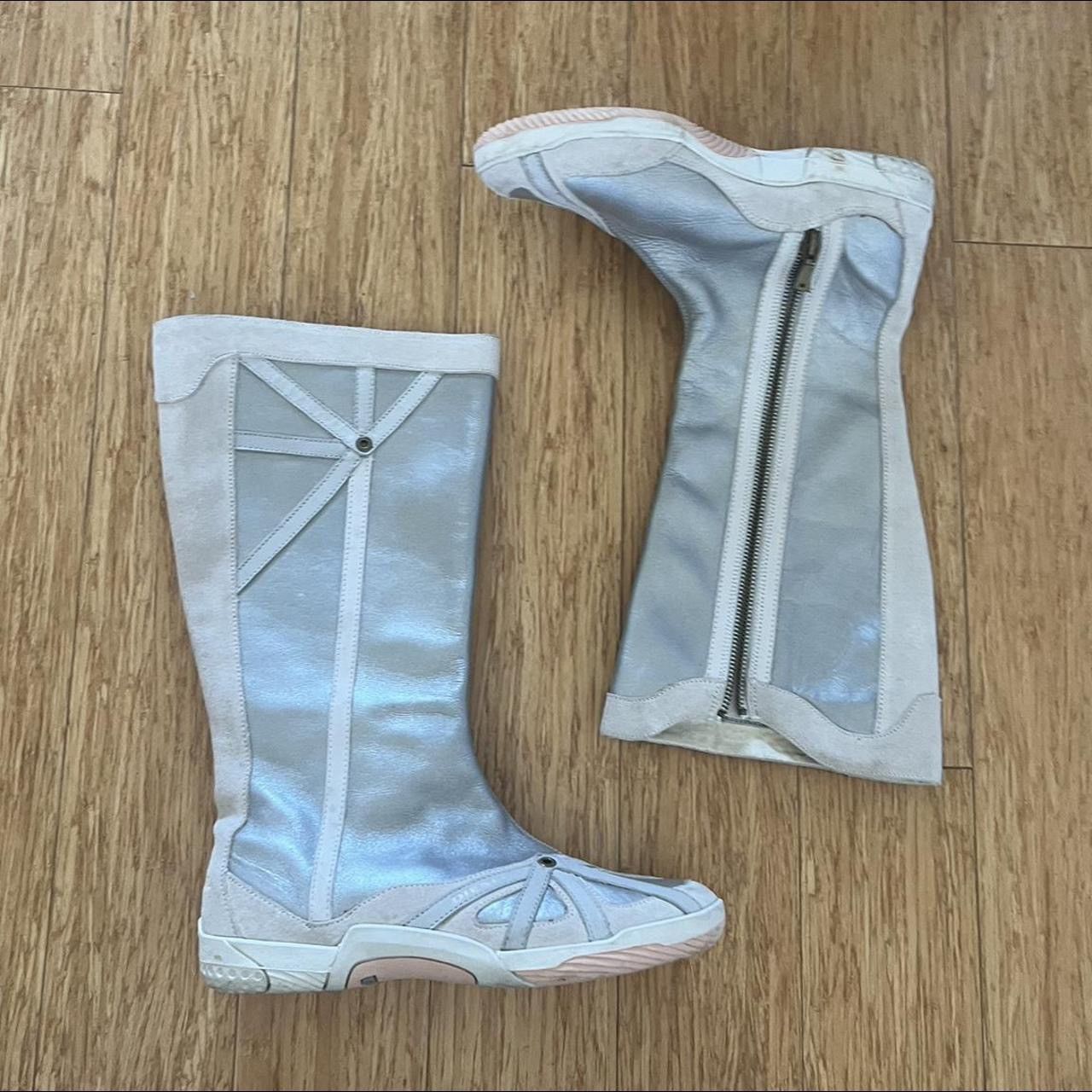 image of Diesel Moon Boots in Silver, Women's (Size 7)