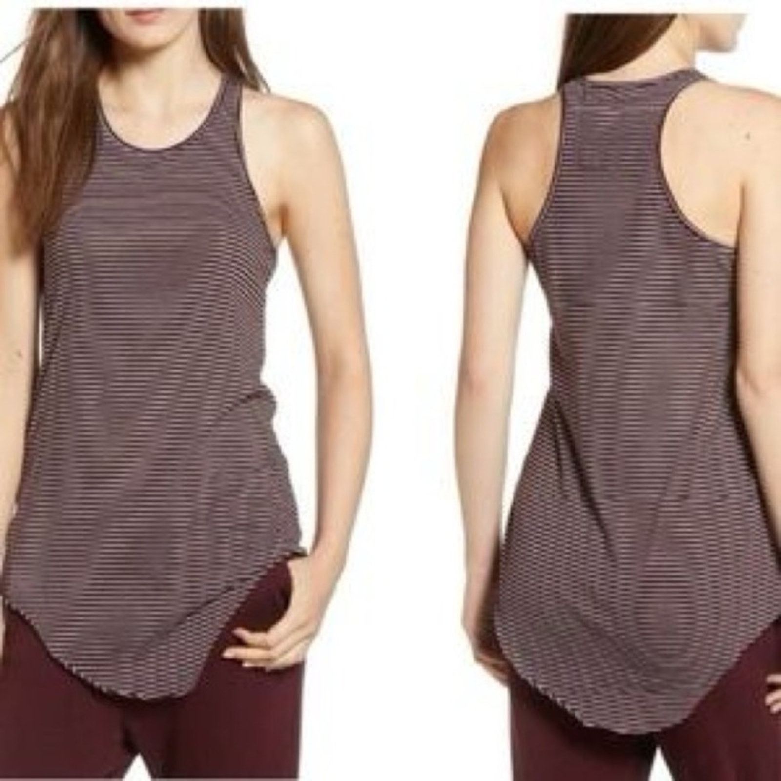 Frank & Eileen Frank & Eileen Tee Lab - like new! Size S burgundy stripe Size S / US 4 / IT 40 - 1 Thumbnail