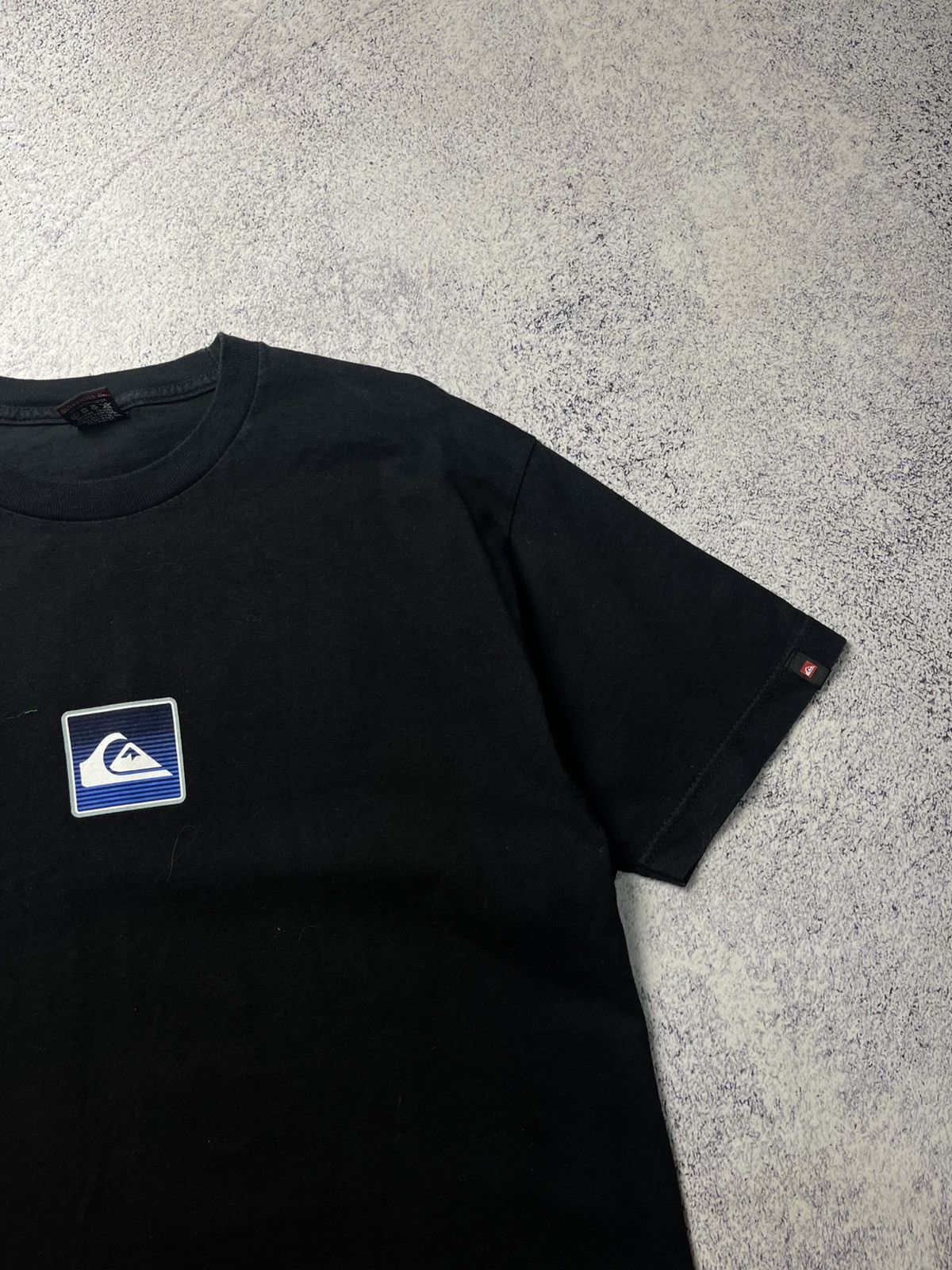 Quiksilver Vintage Quiksilver Big Logo Black T Shirt Y2K Rare Size US L / EU 52-54 / 3 - 12 Thumbnail