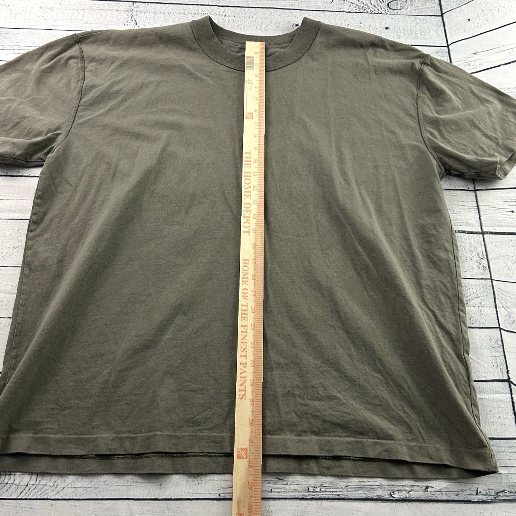 Allsaints AllSaints T-Shirt Shirt Crew Neck 100% Organic Cotton Short Sleeve Men's XL Tan Brown Crew Neck Logo Vintage: No Size US XL / EU 56 / 4 - 2 Thumbnail