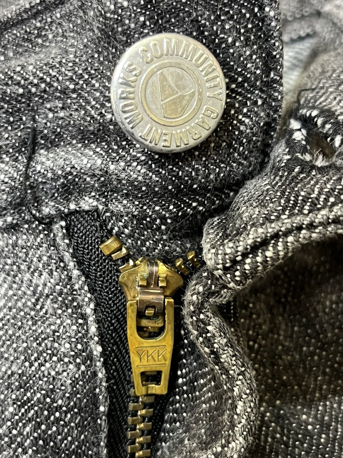 Garment Reproduction of Workers JAPANESE DENIM COMMUNITY GARMENT WORKS PATCHWORK JEANS Size US 36 / EU 52 - 10 Thumbnail