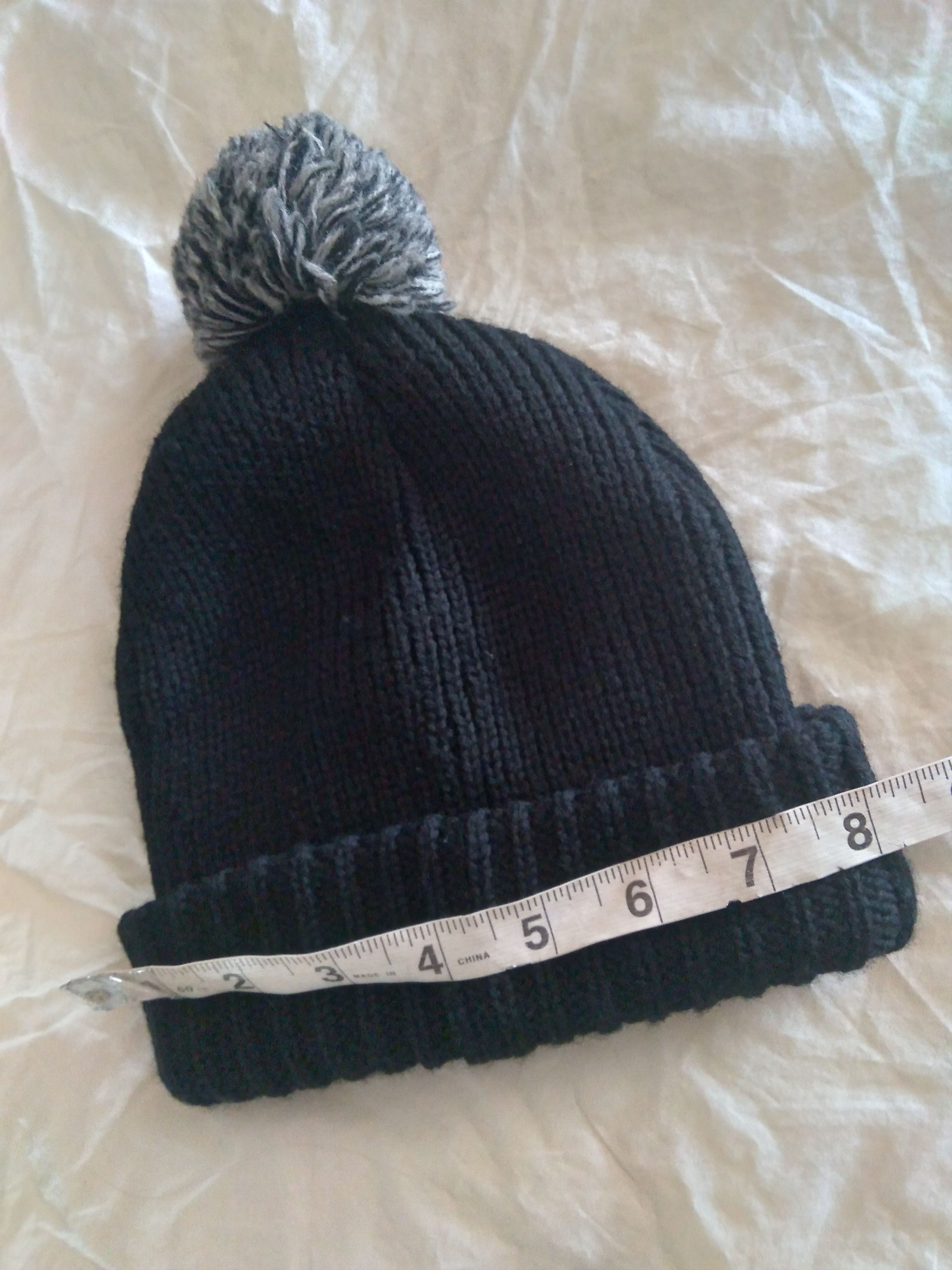 Y-3 Chunky Wool Beanie Hat Black Small Size ONE SIZE - 4 Thumbnail