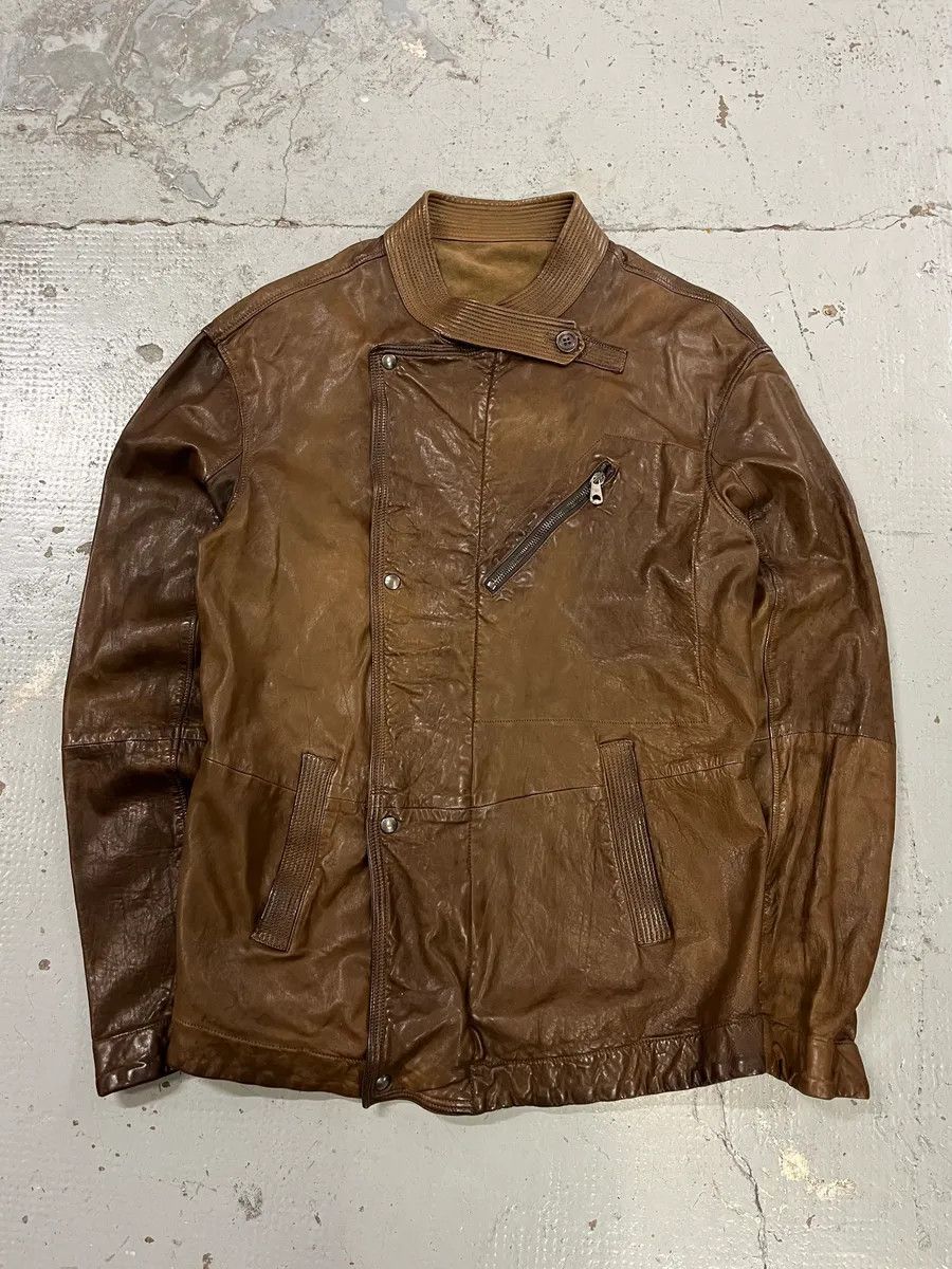Emporio Armani Archive! 1980s Emporio Armani- Aviator Leather