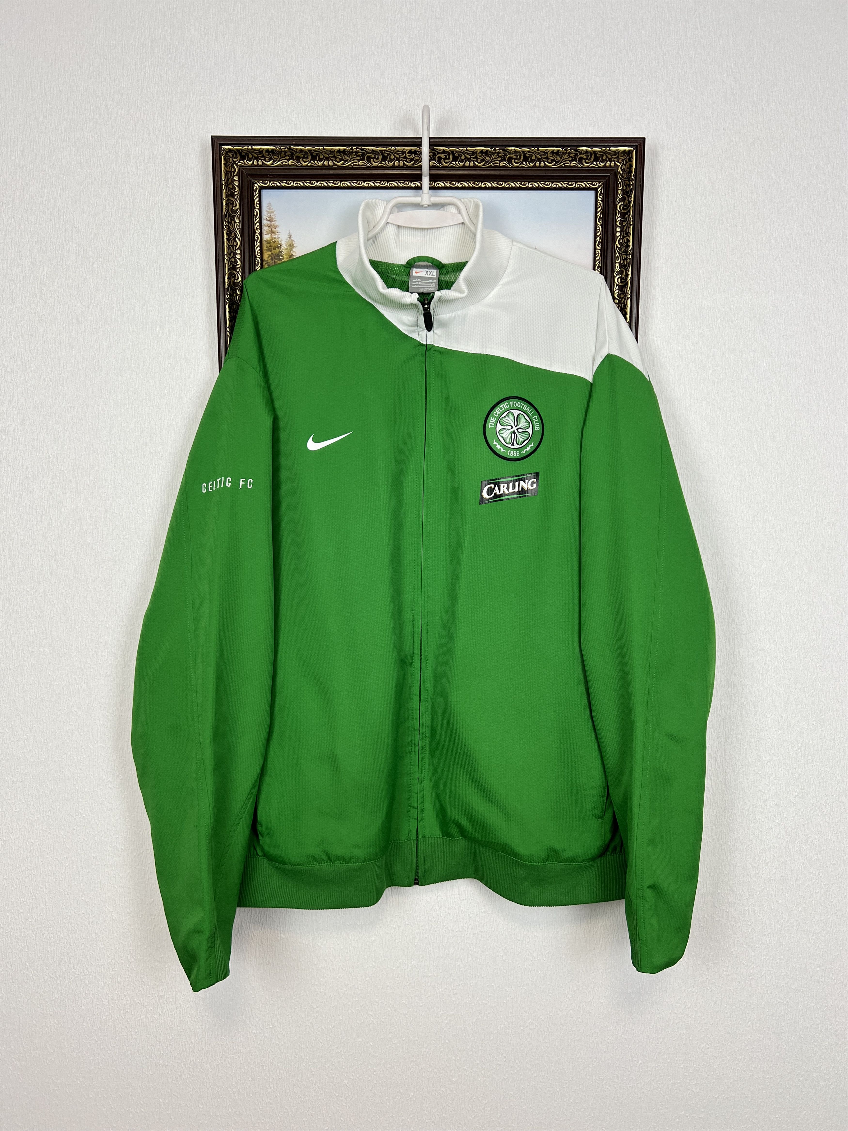 Nike Vintage Nike Celtic Football Set Soccer Suit Track Jacket Size US XXL / EU 58 / 5 - 2 Thumbnail