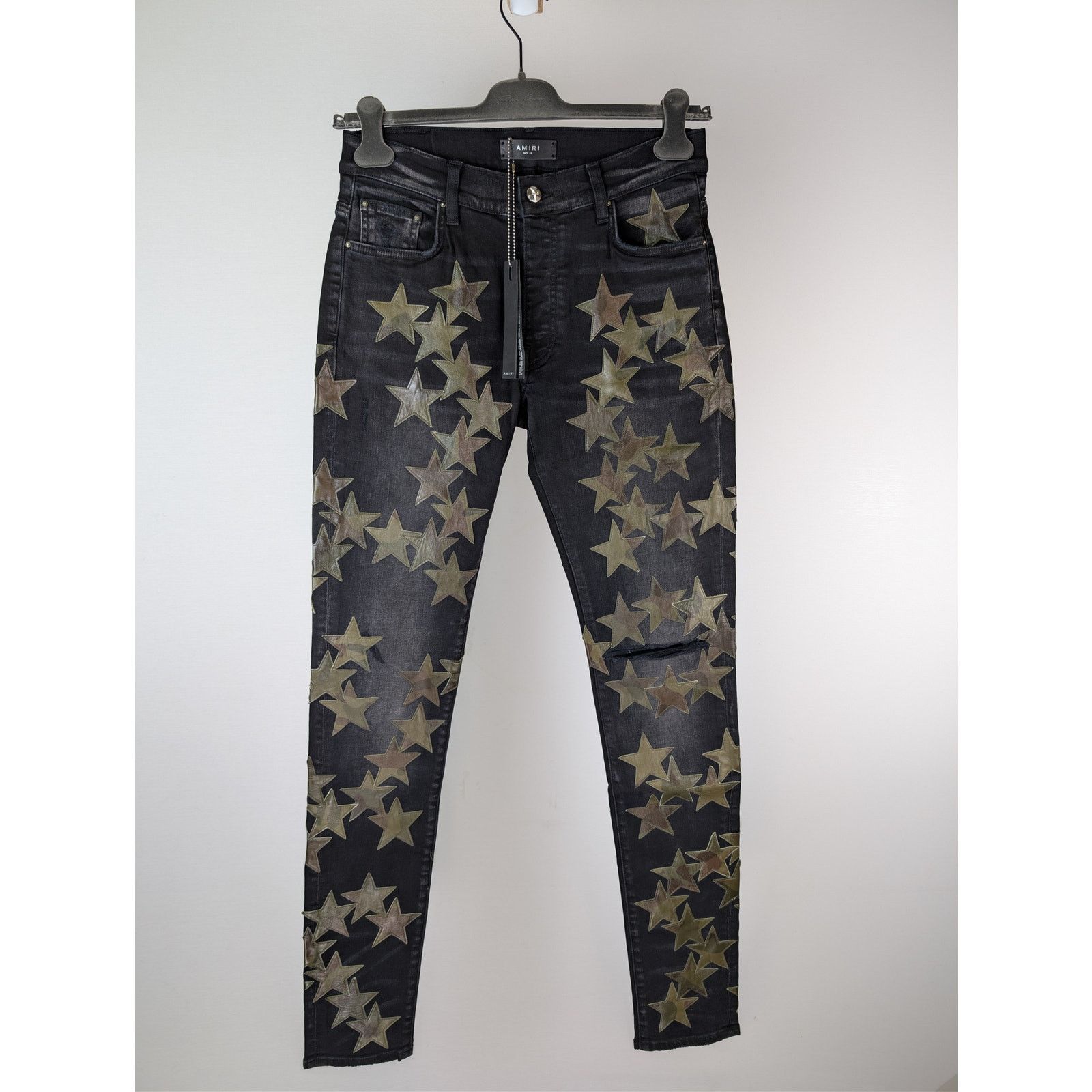 Amiri o1rshd1 Chemist Jean Denim Jeans in Aged Black 28 Size US 28 / EU 44 - 2 Thumbnail