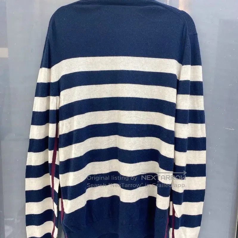 Burberry Burberry Striped Wool-Blend Women's Knit Sweater. Size L / US 10 / IT 46 - 2 Thumbnail