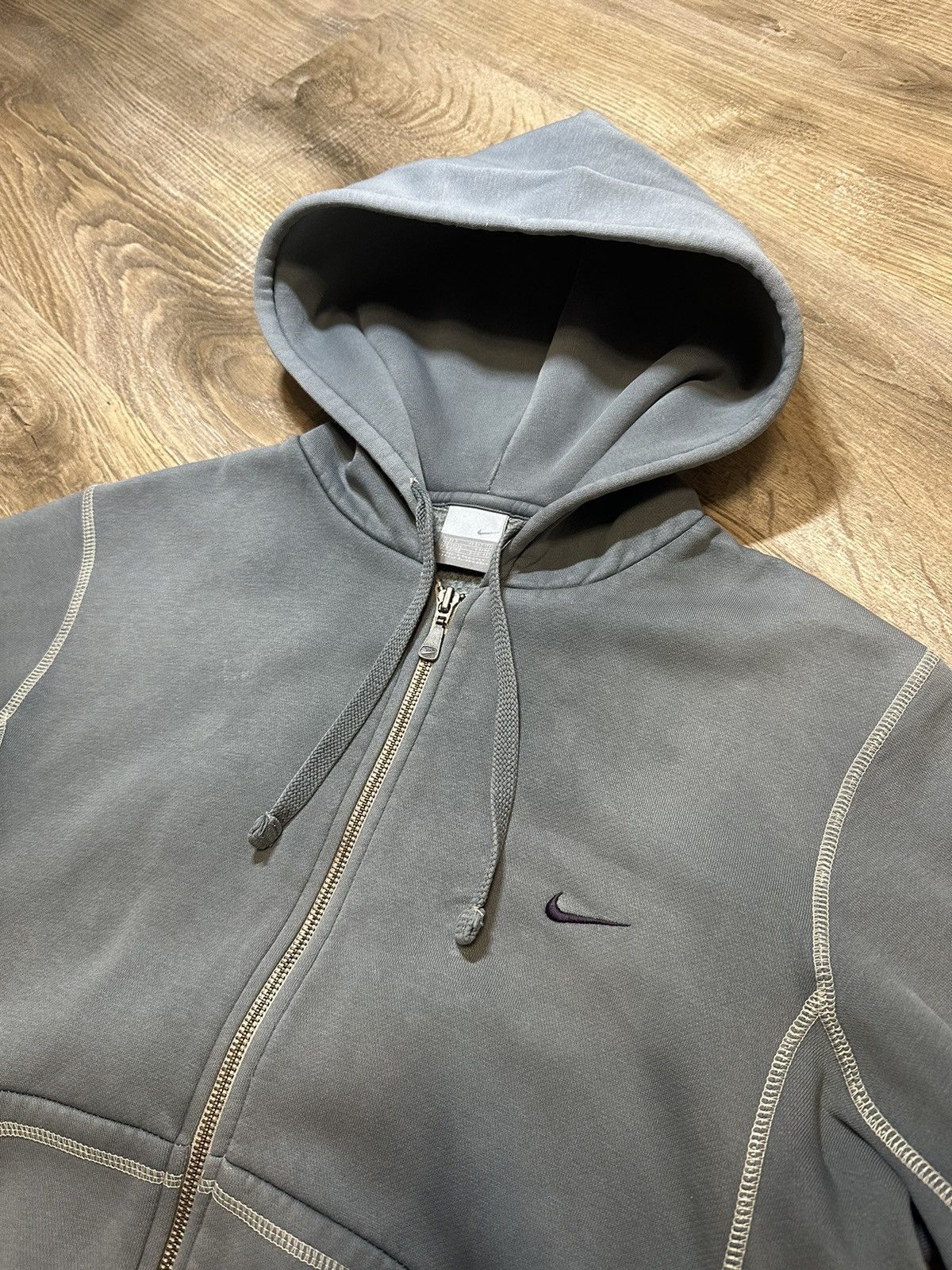 Nike Vintage Nike zip hoodie 🫐 Size US M / EU 48-50 / 2 - 2 Thumbnail