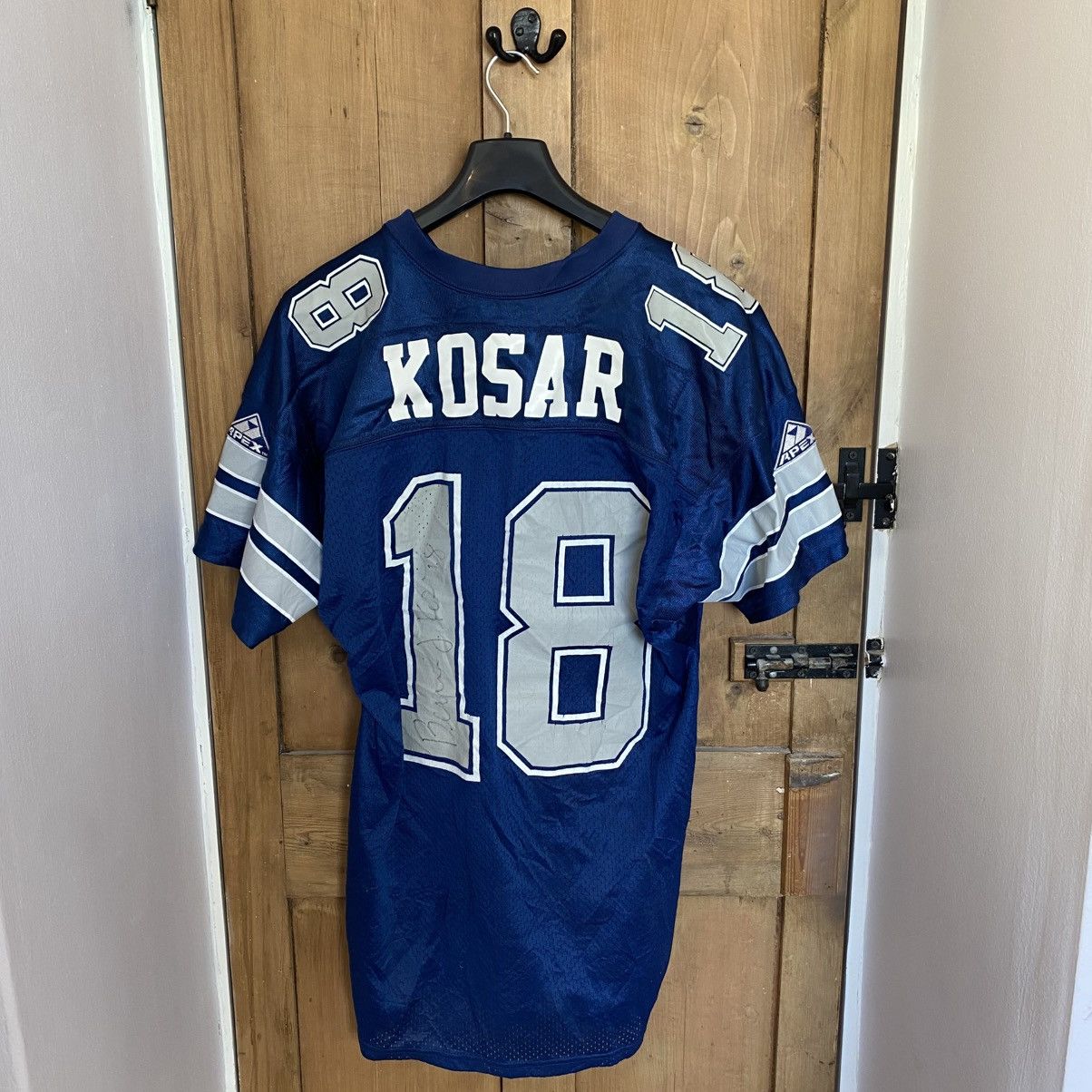 NFL Vintage 1993 Dallas Cowboys Kosar Jersey XL Signed Size US XL / EU 56 / 4 - 2 Thumbnail