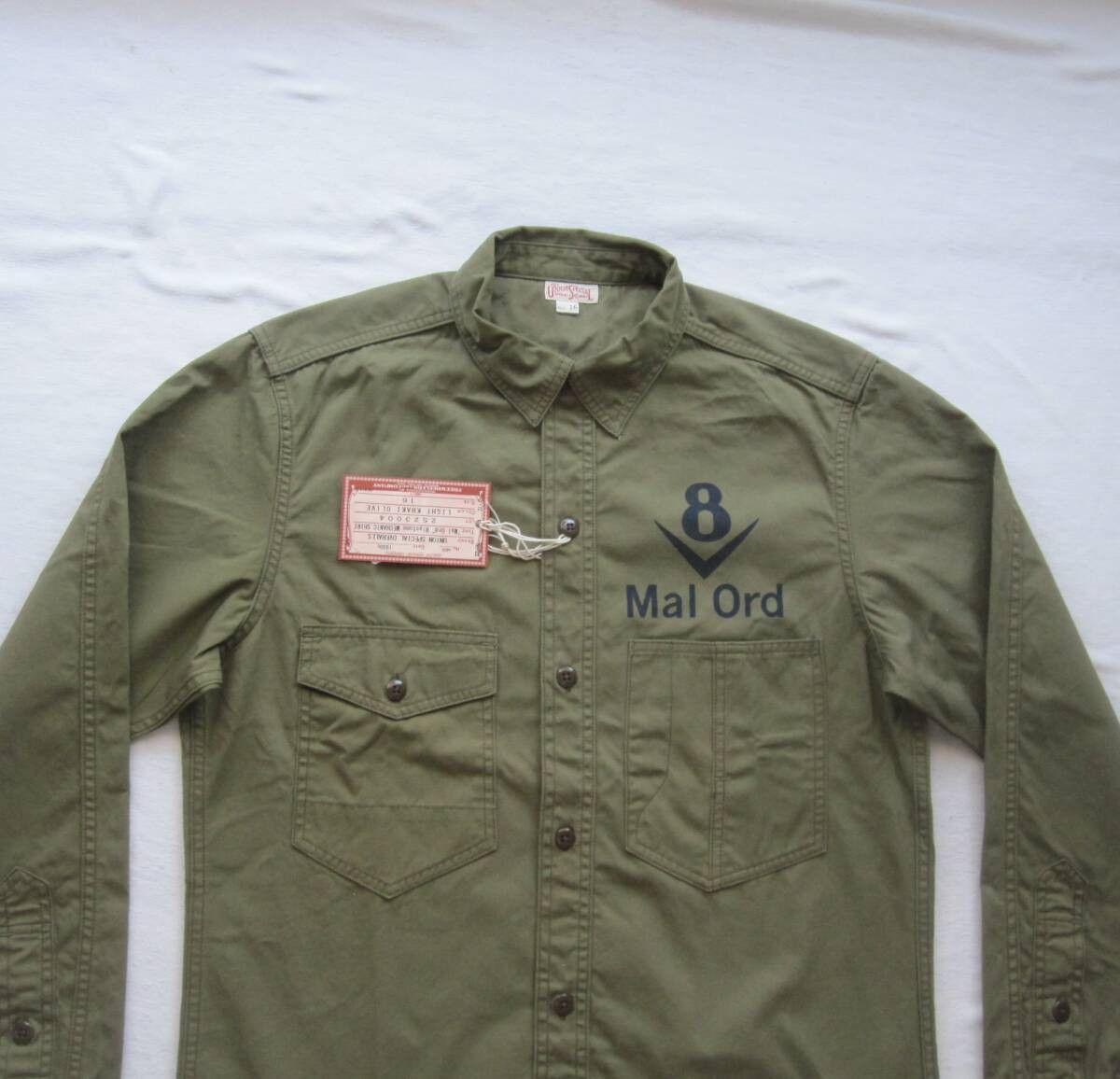 Freewheelers “Mal Ord” Blystone MECHANIC SHIRT 16 Size US L / EU 52-54 / 3 - 7 Thumbnail