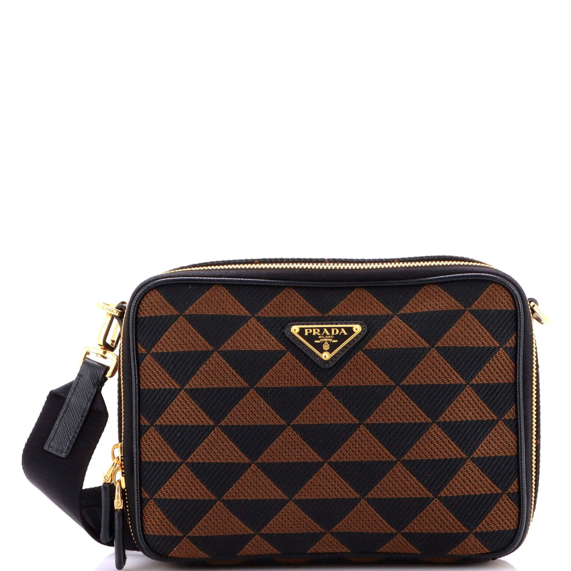 Prada Symbole Zip Around Shoulder Bag Size ONE SIZE - 1 Thumbnail