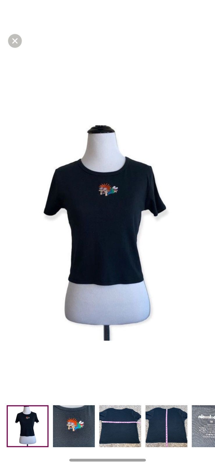 Nickelodeon Nickelodeon medium rugrats cropped top Size M / US 6-8 / IT 42-44 - 1 Thumbnail