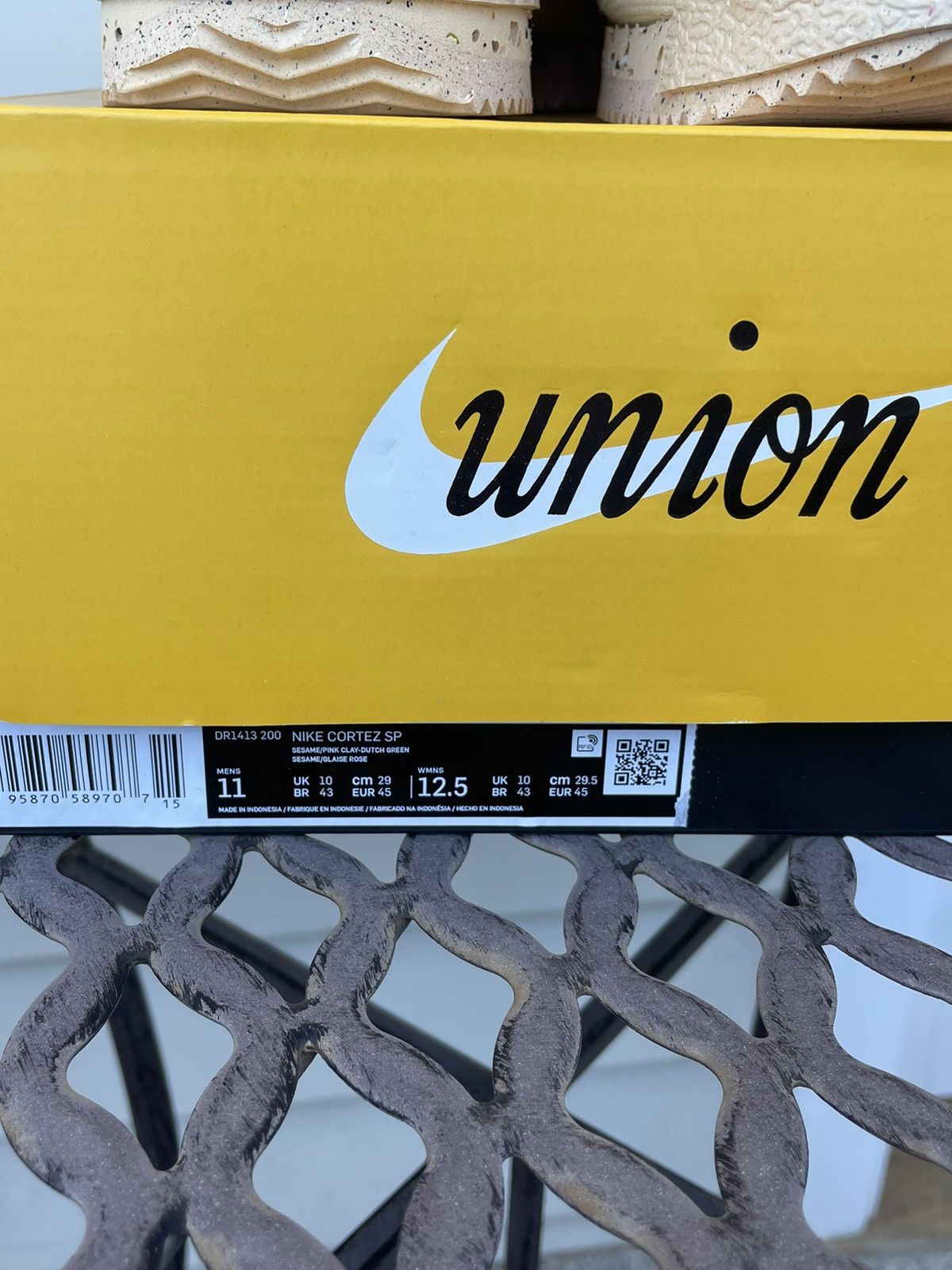 Nike Union Nike Cortez Sesame Size US 11 / EU 44 - 10 Thumbnail