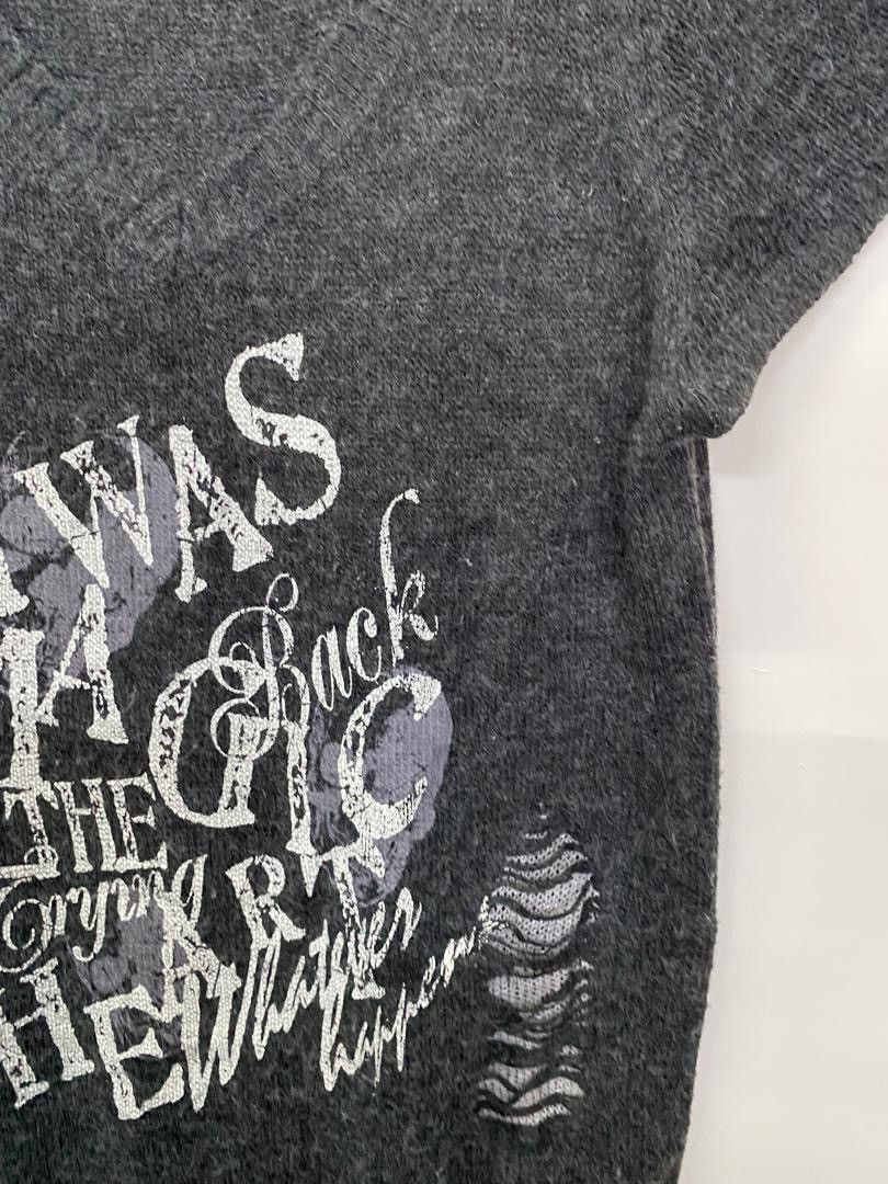 Japanese Brand Distressed Knit Top Cornflake V Neck Punk Style T-Shirt Size M / US 6-8 / IT 42-44 - 8 Thumbnail