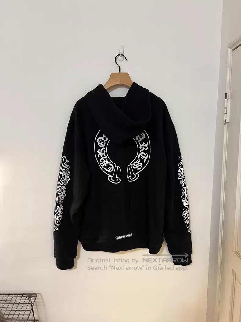 Chrome Hearts CHROME HEARTS Size XL Neroli Waffle Heart-Shaped Zip-Up Hoo Size US XL / EU 56 / 4 - 2 Thumbnail
