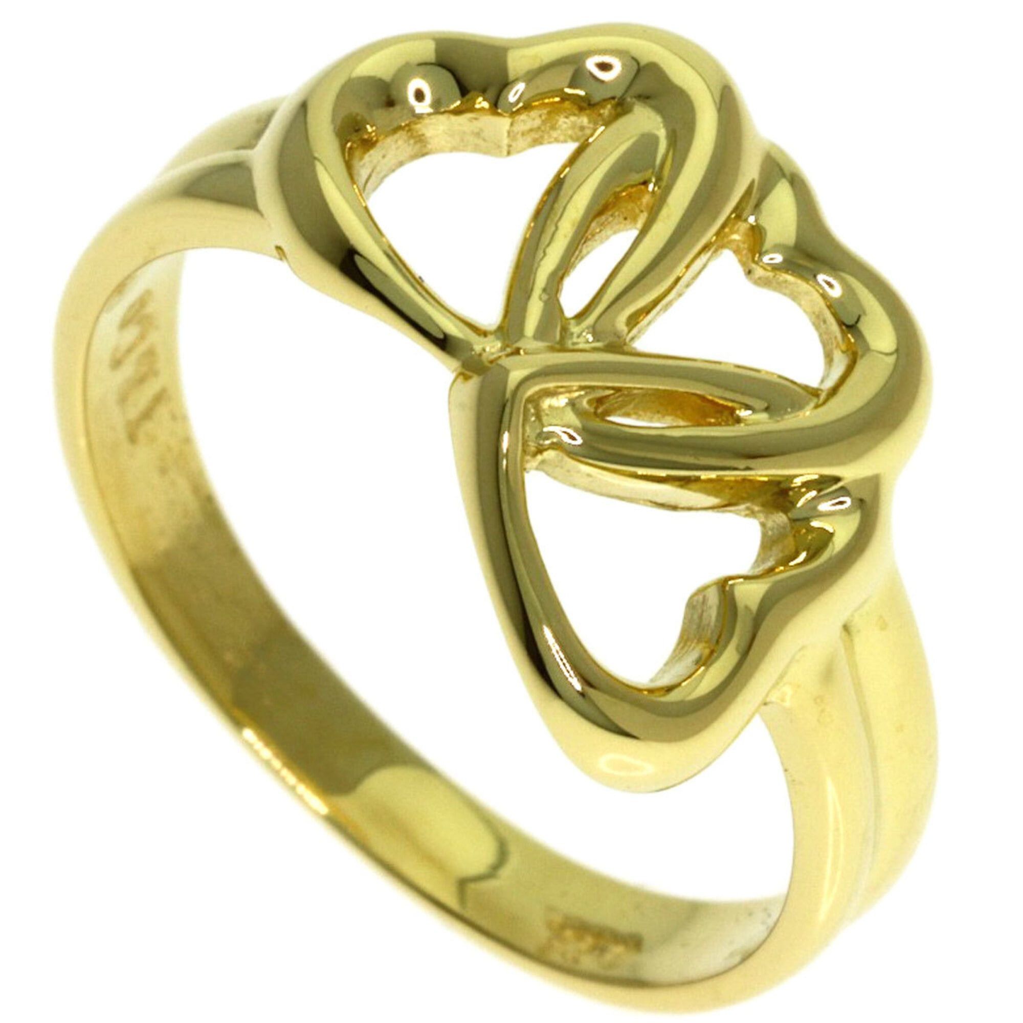 Tiffany & Co. Tiffany & Co. Triple Heart Ring, 18K Yellow Gold, Women's. Size ONE SIZE - 1 Thumbnail