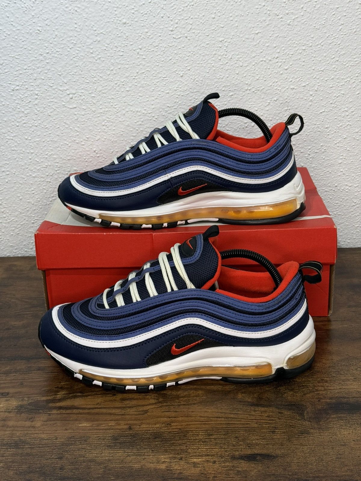 Nike Nike Air Max 97 Midnight Navy size 9 Size US 9 / EU 42 - 7 Thumbnail