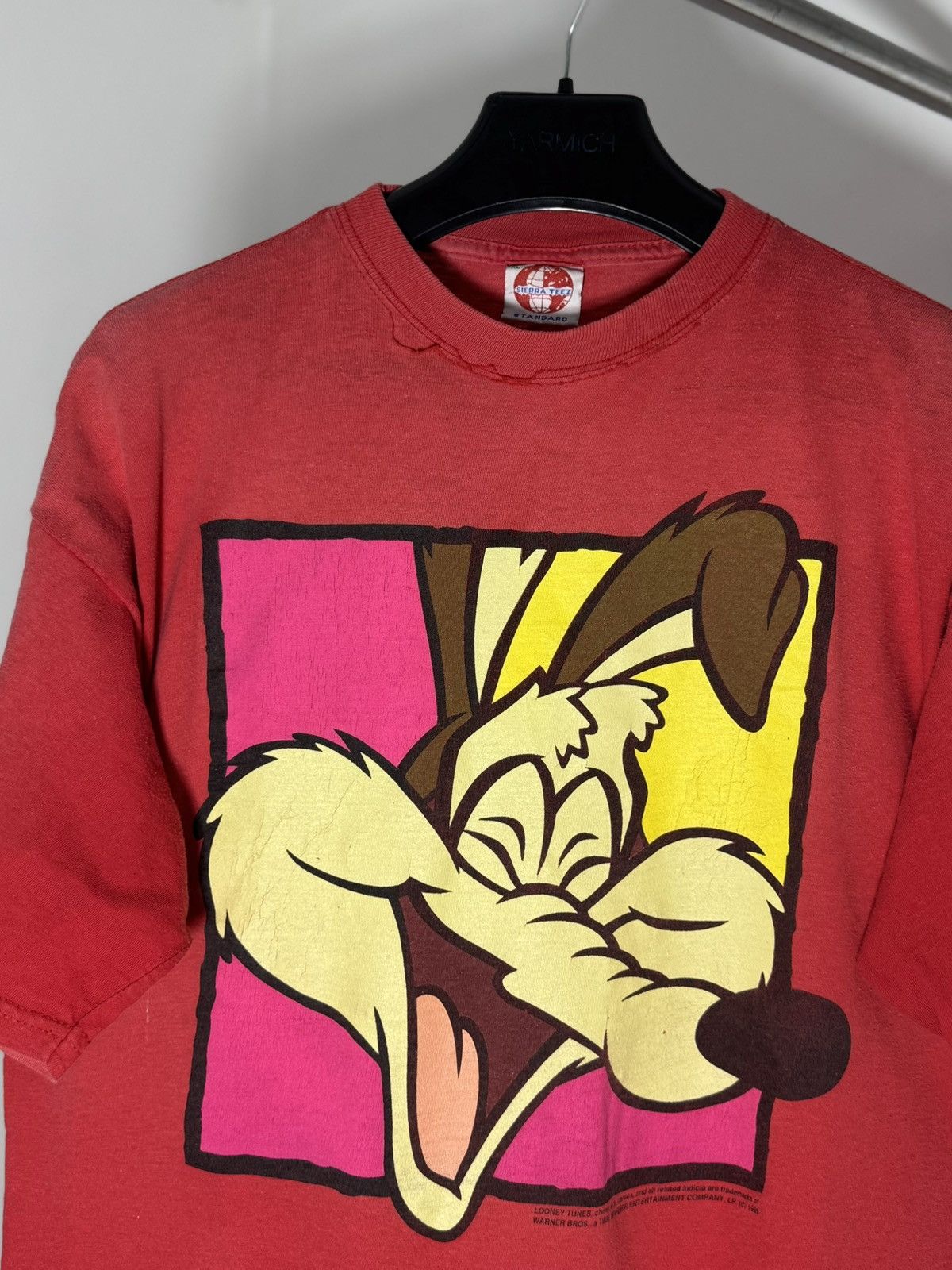 Warner Bros Vintage Six Flags Looney Tunes Wile E Coyote 1991 XL Size US XL / EU 56 / 4 - 2 Thumbnail