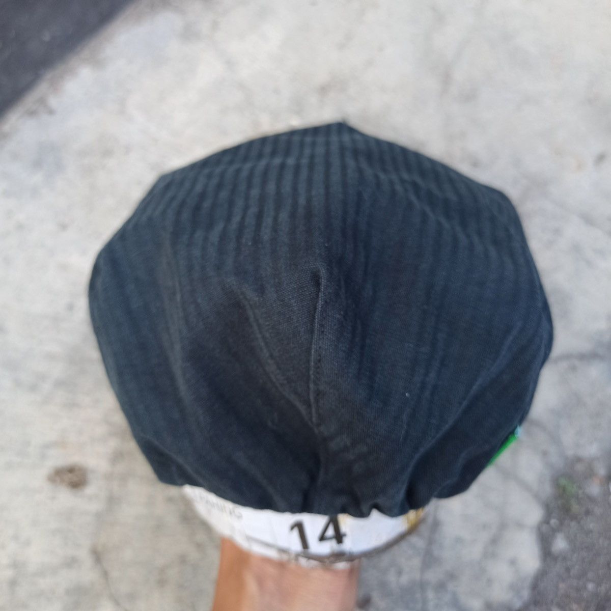 Unsound Rags Strip conductors cadet hat black on black by rocat Size ONE SIZE - 6 Thumbnail