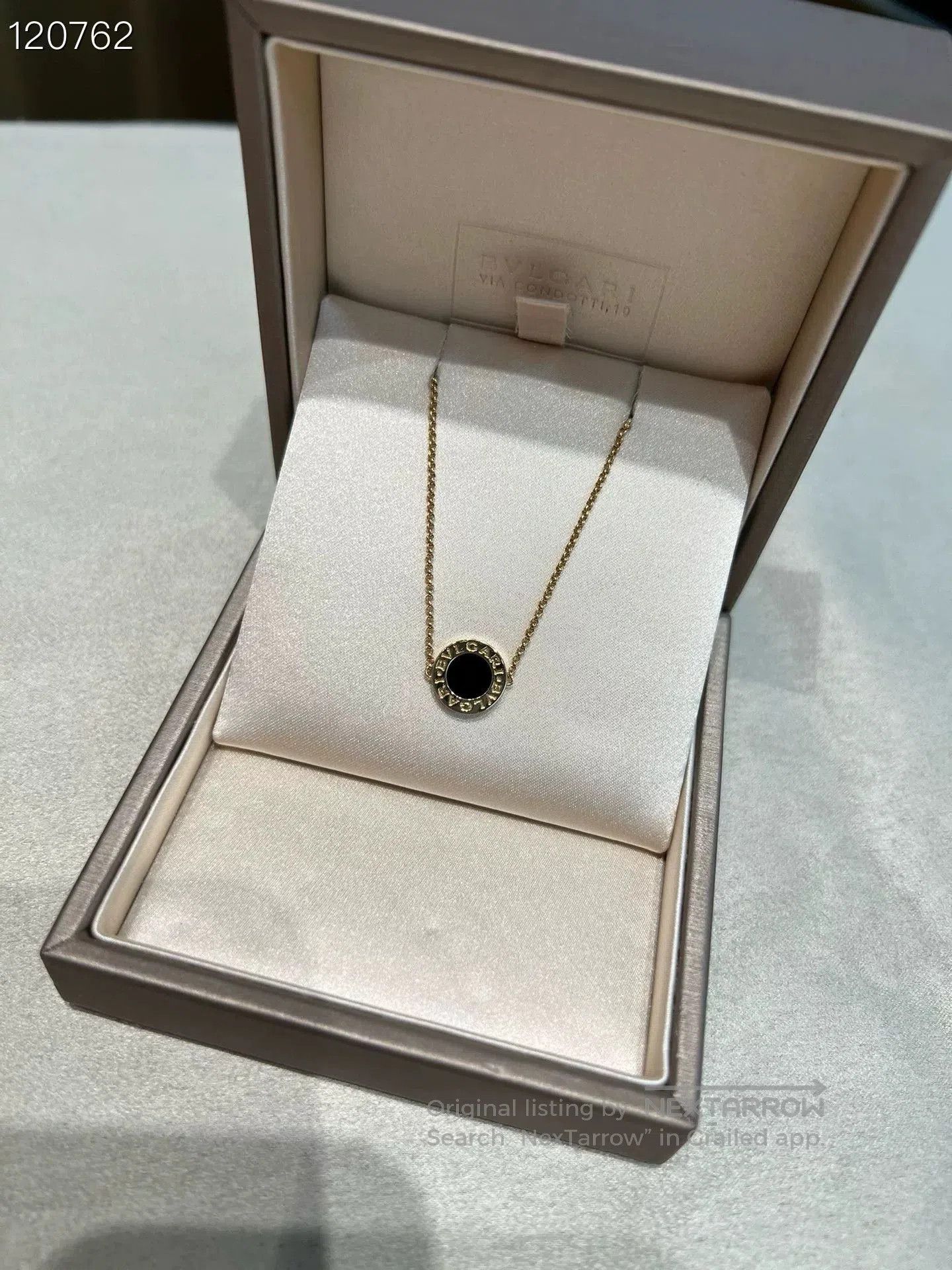 Bvlgari Bulgari Black Onyx Gold Bracelet. Size ONE SIZE - 1 Thumbnail