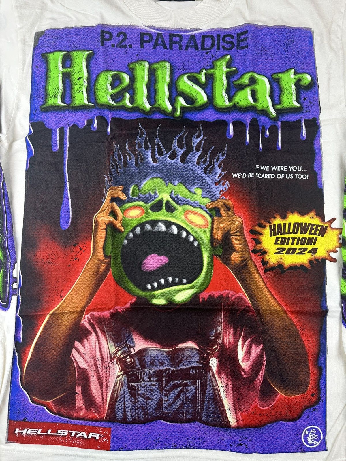 HELLSTAR Hellstar Horror Book Long Sleeve T-shirt Size US S / EU 44-46 / 1 - 2 Thumbnail