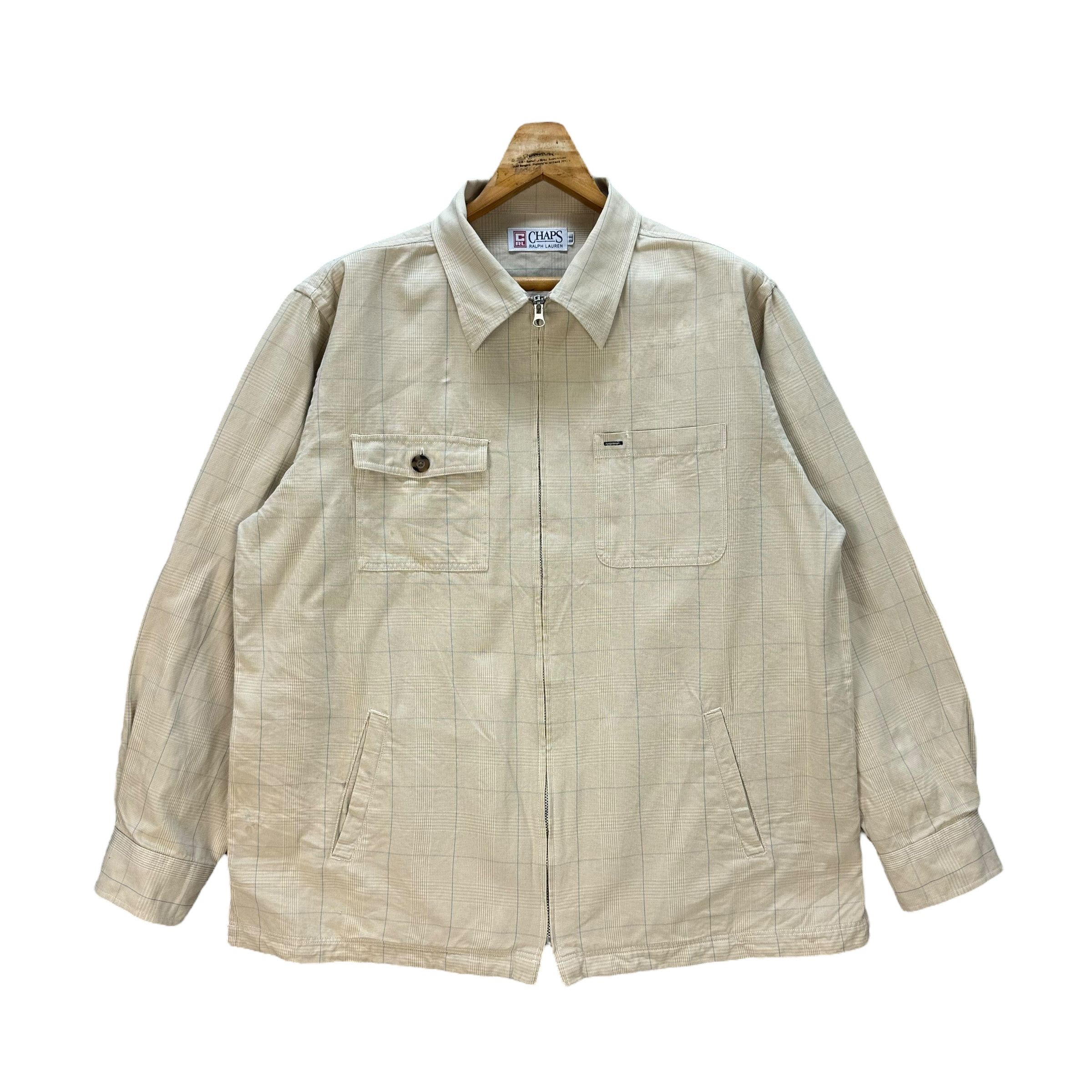 Chaps Ralph Lauren 90's CHAPS RALPH LAUREN CHECKED CASUAL JACKET #8769-025 Size US L / EU 52-54 / 3 - 1 Thumbnail