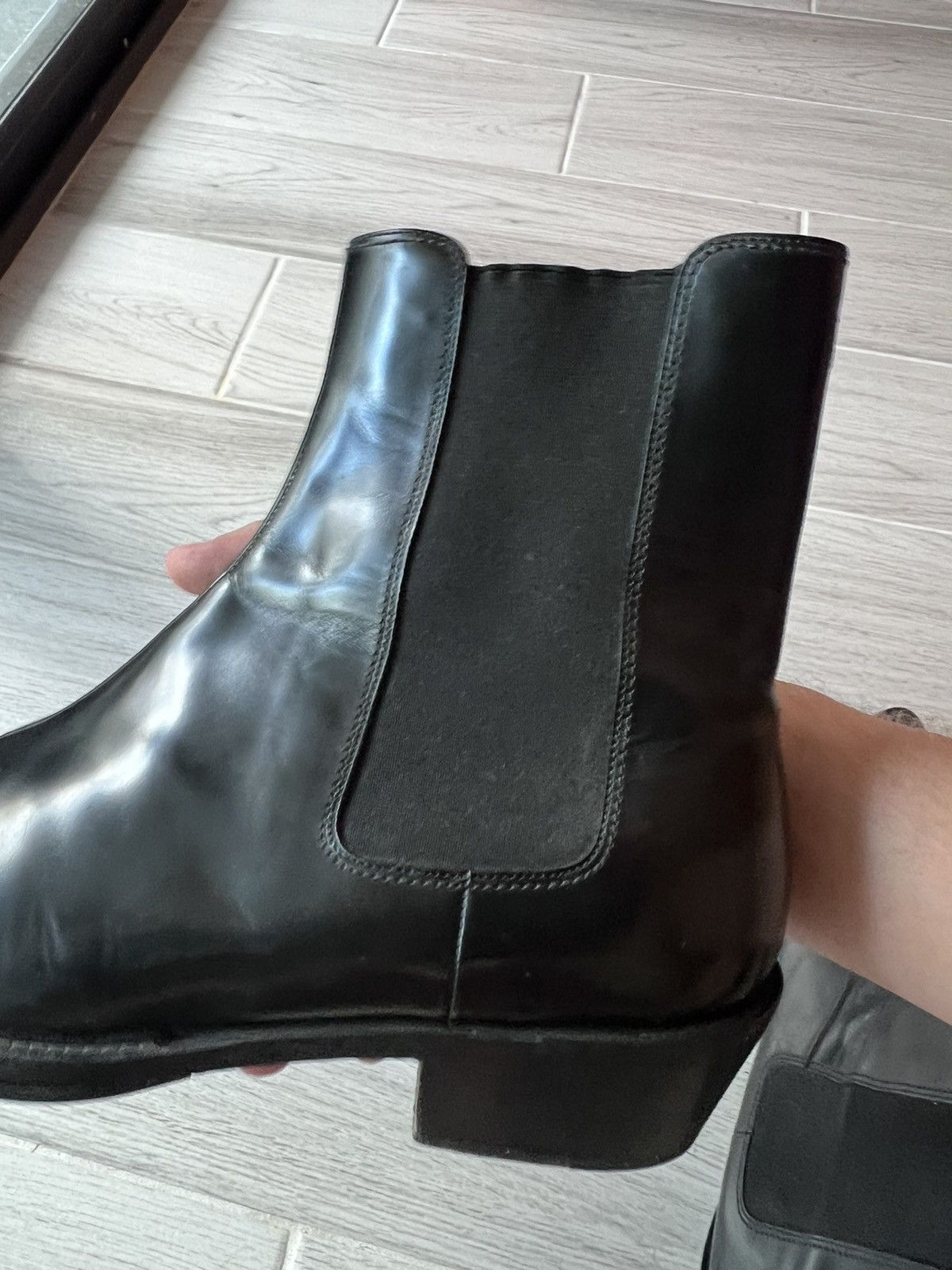 Berluti × Haider Ackermann Berluti Keith boots black Size US 10.5 / EU 43-44 - 20 Thumbnail