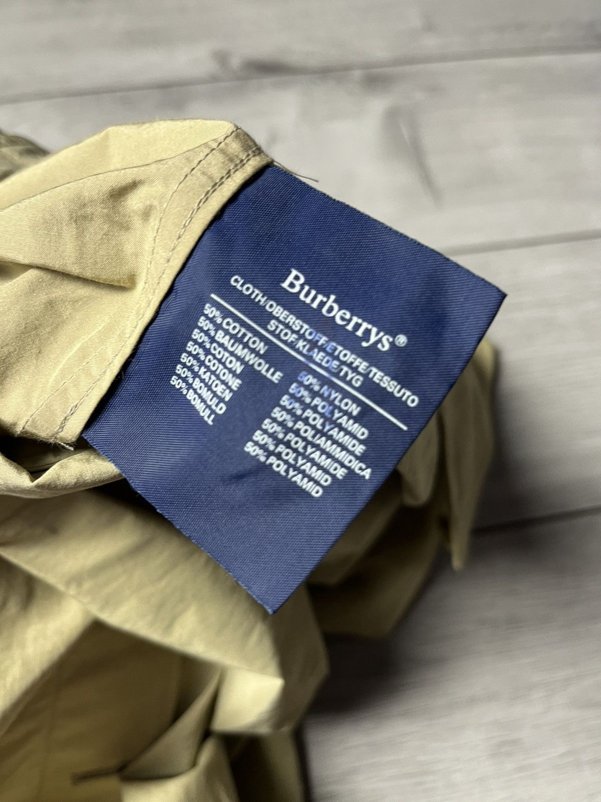 Burberry Vintage Burberrys coat cotton/nylon size Medium Size US M / EU 48-50 / 2 - 8 Thumbnail