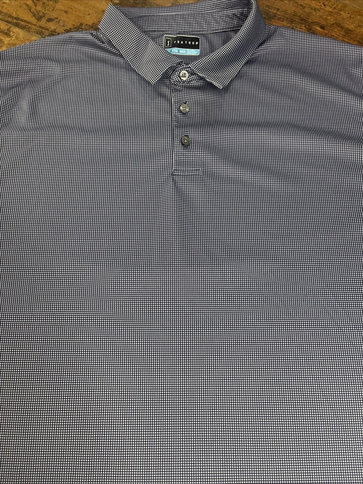 PGA Tour Men’s Pga Tour Shortly Sleeve Polo ￼ Size US XXL / EU 58 / 5 - 2 Thumbnail