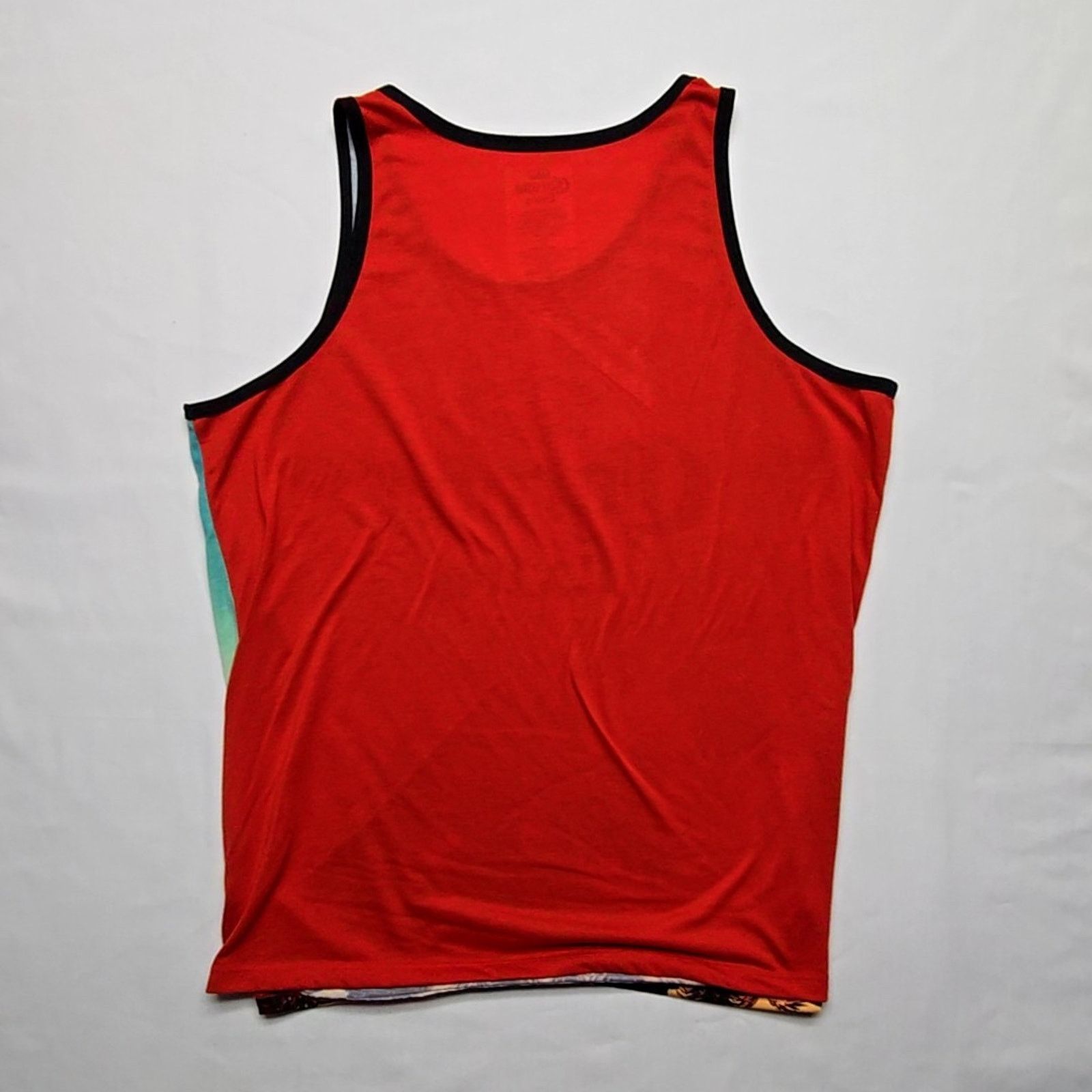 Other Corona Extra Tank Top Palm Tree Graphic Red Blue Beach L Size US L / EU 52-54 / 3 - 4 Thumbnail