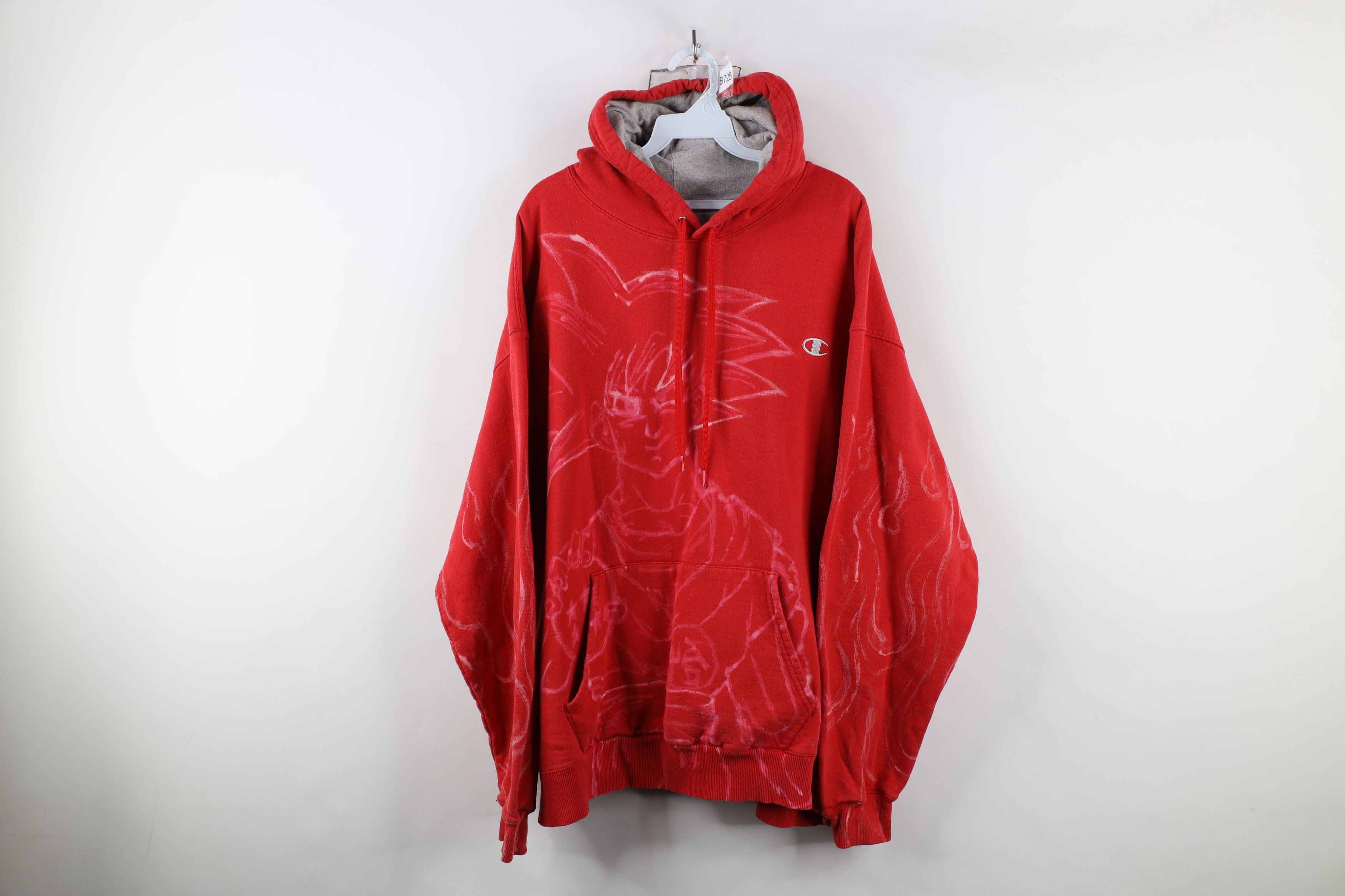 Champion × Vintage Vintage Champion Dragon Ball Z Goku Fire Flames Sweatshirt Size US XXL / EU 58 / 5 - 1 Thumbnail