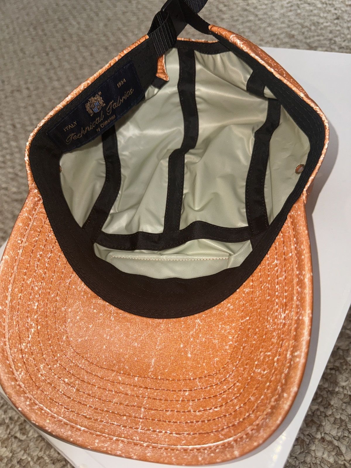 Supreme (2020) Supreme Reflective Speckeled Camp Cap “Orange” Size ONE SIZE - 5 Thumbnail