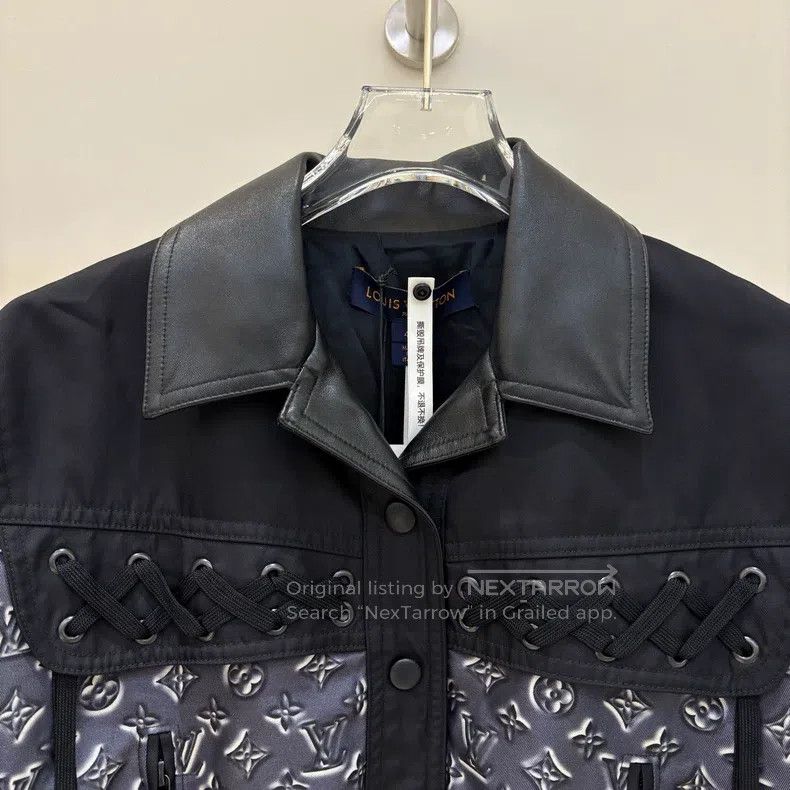 Louis Vuitton Louis Vuitton Color-block logo full print lapel long-sleev Size S / US 4 / IT 40 - 3 Thumbnail