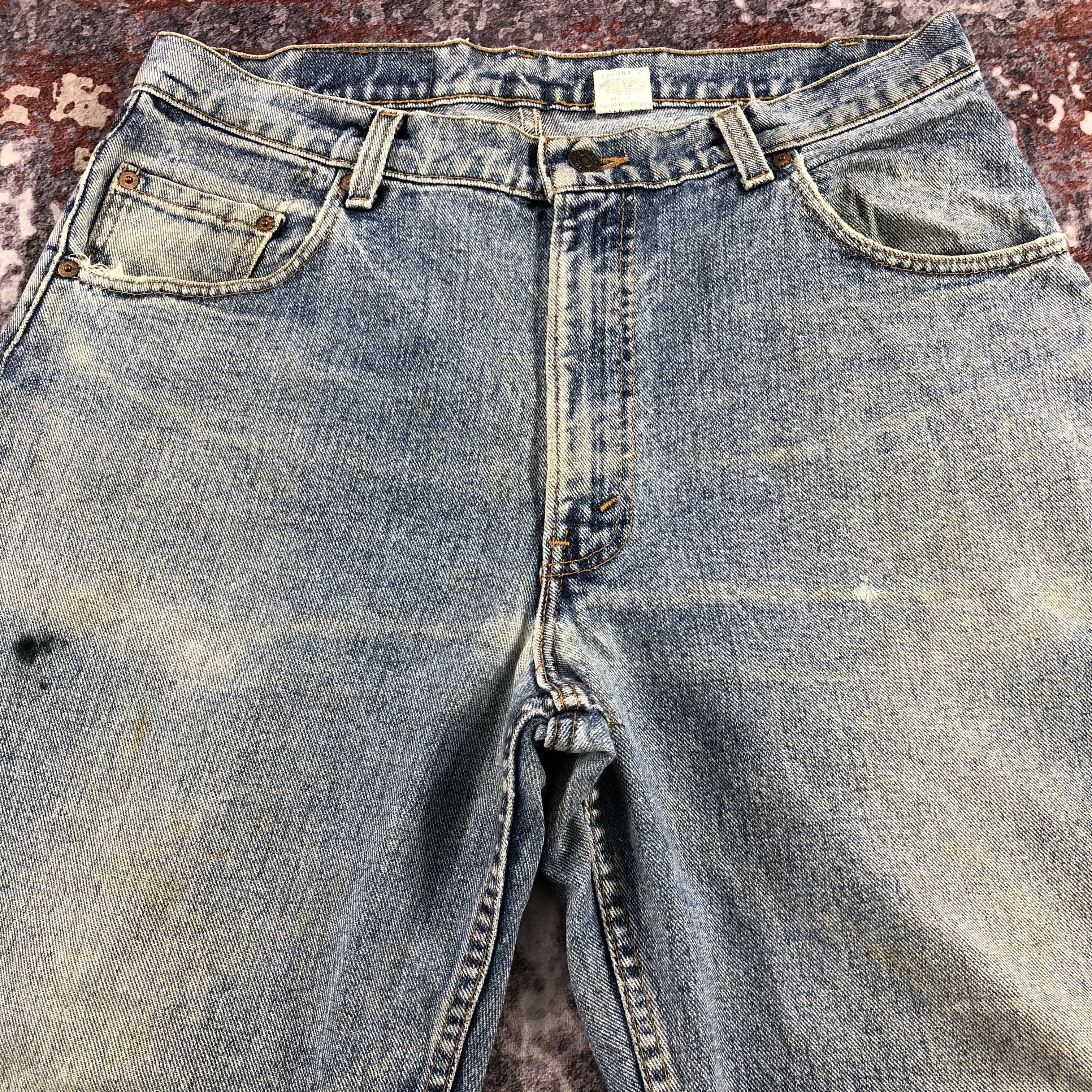 Levi's × Vintage 90s Vintage Light Wash Levis 560 Jeans-JM2499 Size US 36 / EU 52 - 3 Thumbnail