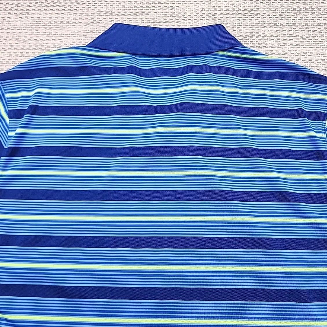 Nike Nike Tour Performance Polo Shirt Nike Tour Performance Golf Polo Short Sleeve Shirt Dri Fit Mens L Striped Multicolor Athletic Short Sleeve Polo Mens Size US L / EU 52-54 / 3 - 7 Thumbnail