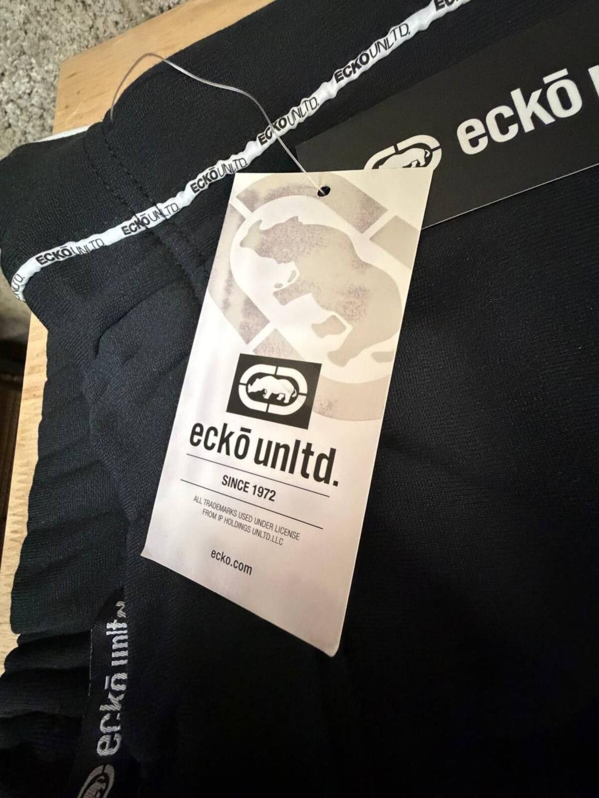 Ecko Unltd. 2020s Ecko Unltd Black Jogger Sweatpants Medium Streetwear Size US 32 / EU 48 - 4 Thumbnail