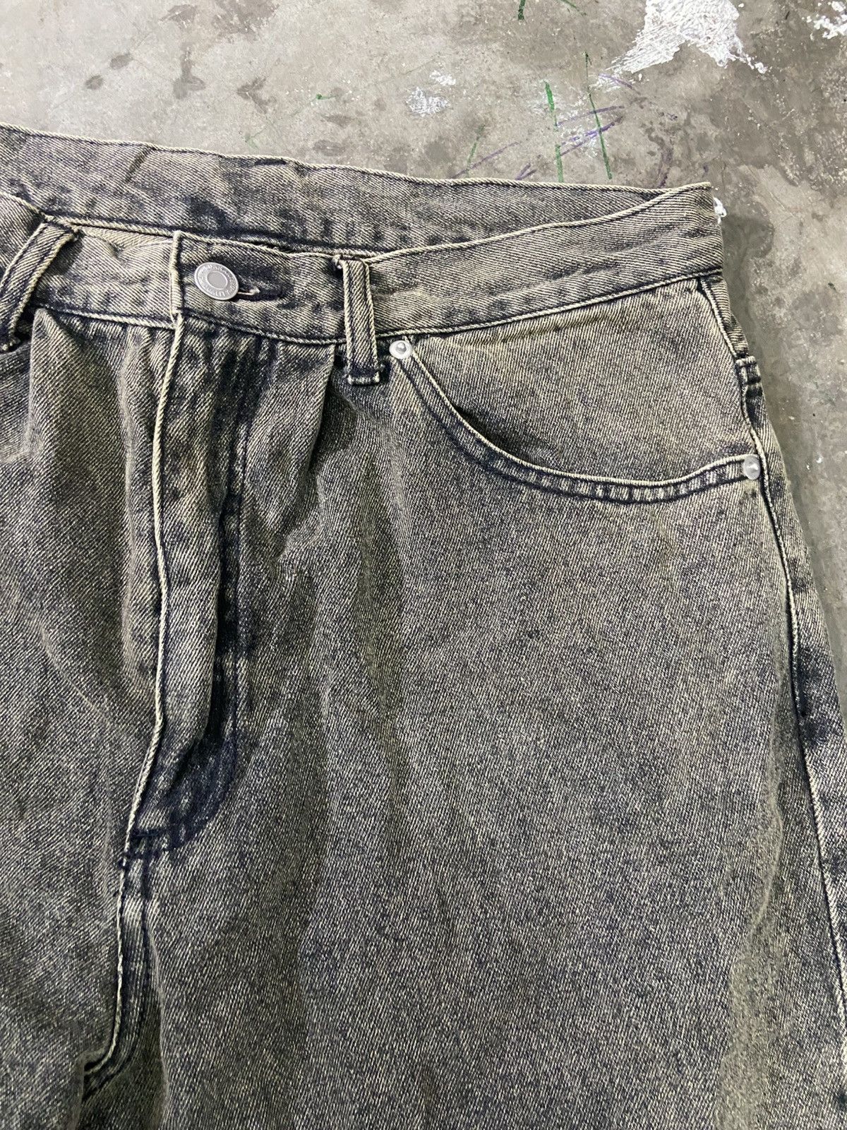 Japanese Brand Mono - Mart Baggy Jeans Size US 32 / EU 48 - 6 Thumbnail
