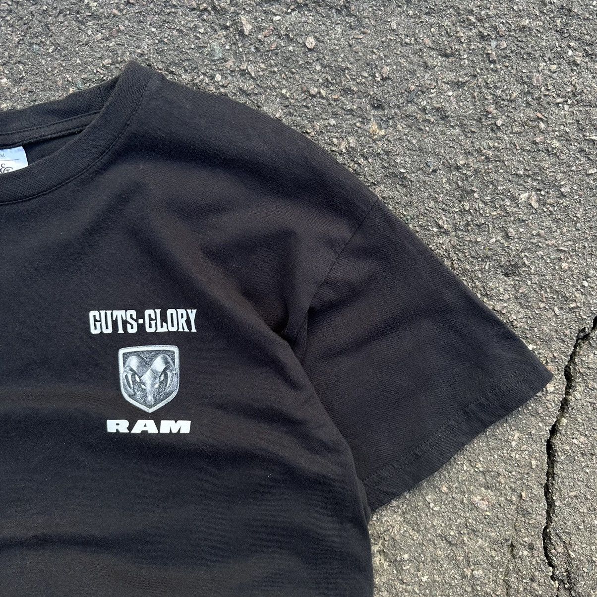 Harley Davidson × Vintage Vintage T-shirts Guts-Glory Ram Just Overprint 90s Y2K Size US M / EU 48-50 / 2 - 8 Thumbnail